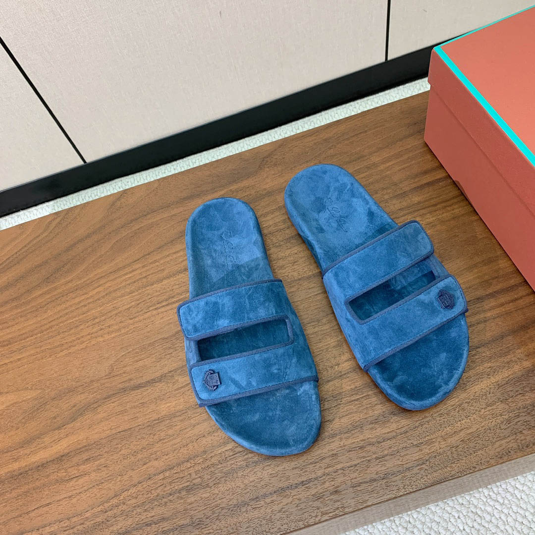 Loro Piana Waikiki Slide Sandal - DopestKickz
