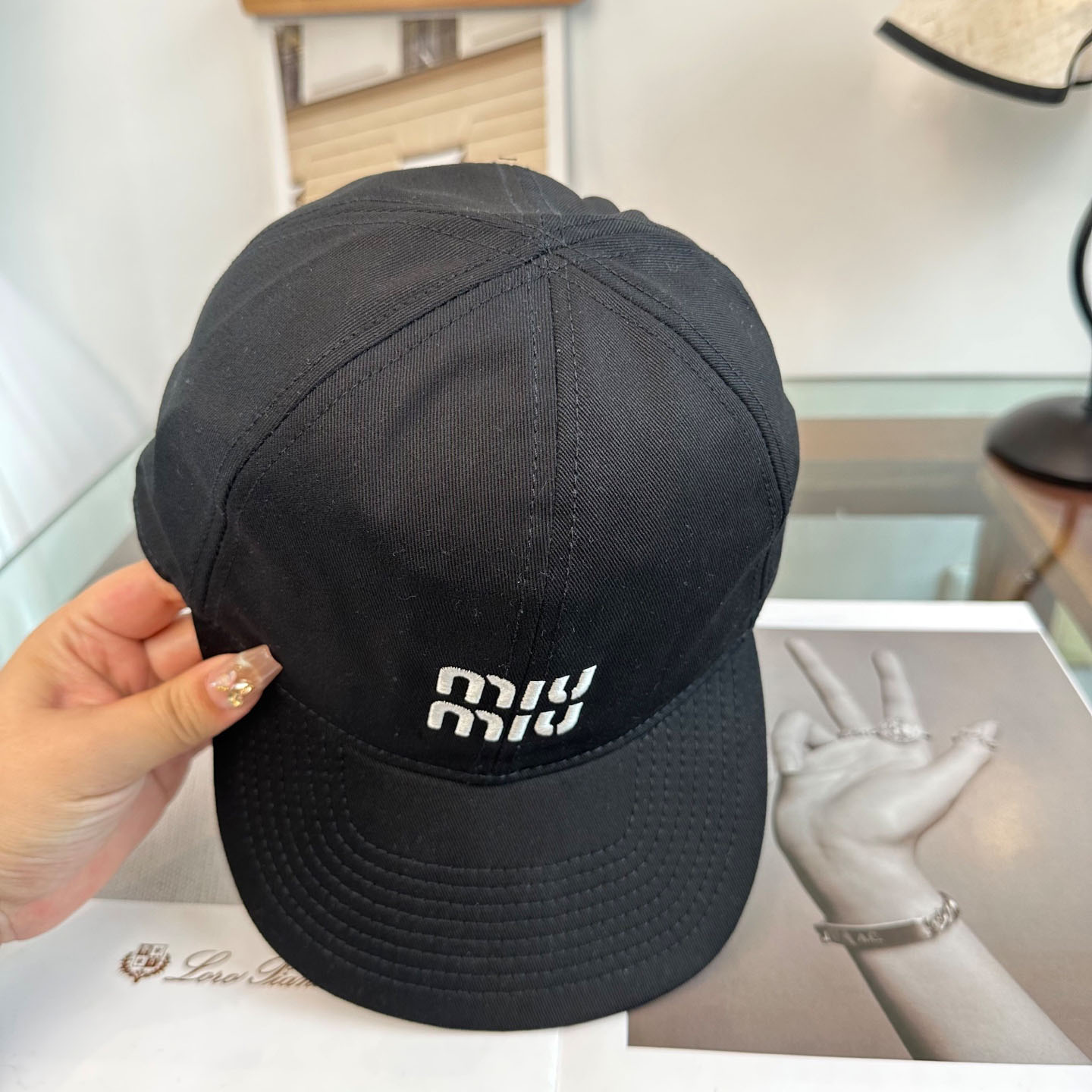 Miu Miu Denim Baseball Cap - DopestKickz