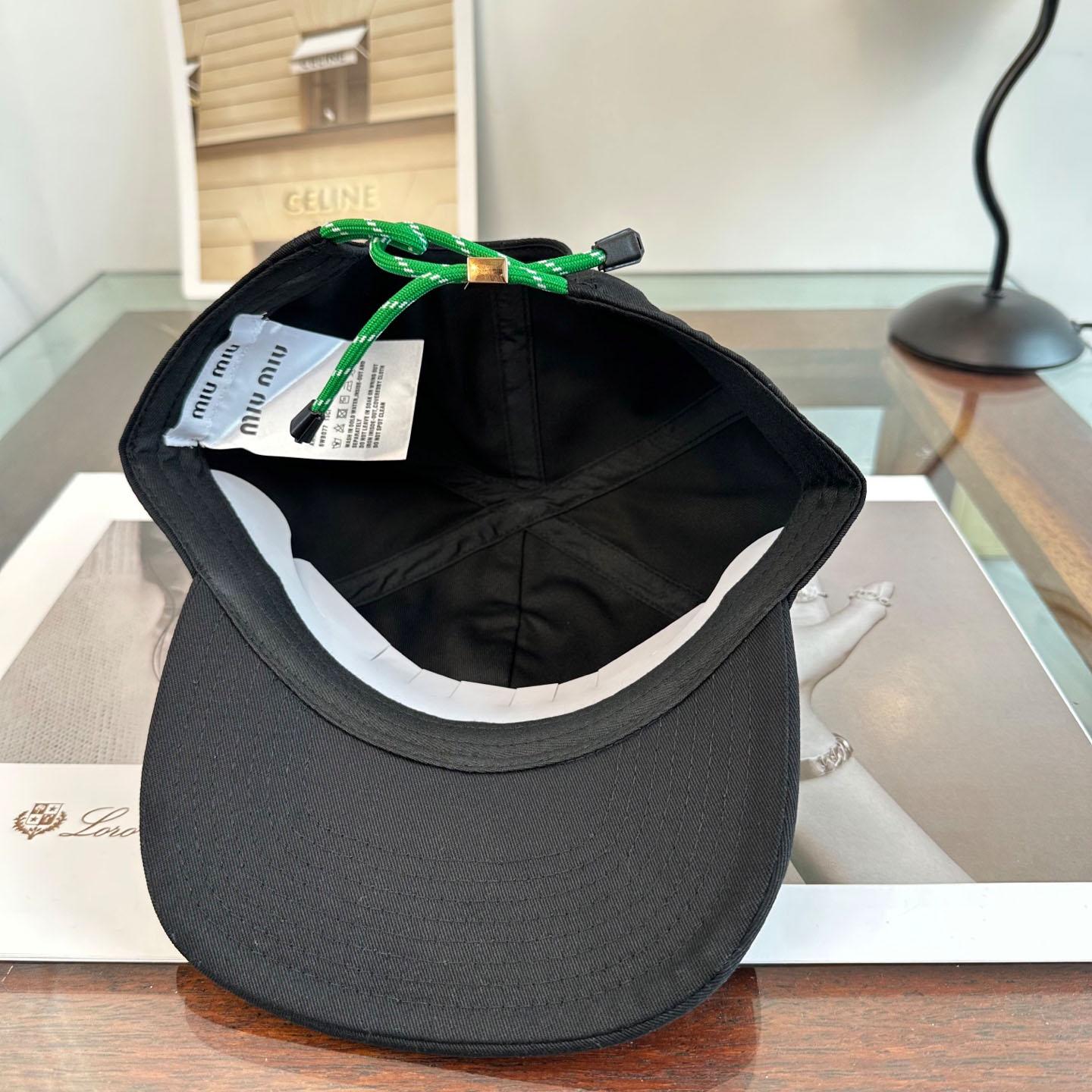 Miu Miu Denim Baseball Cap - DopestKickz