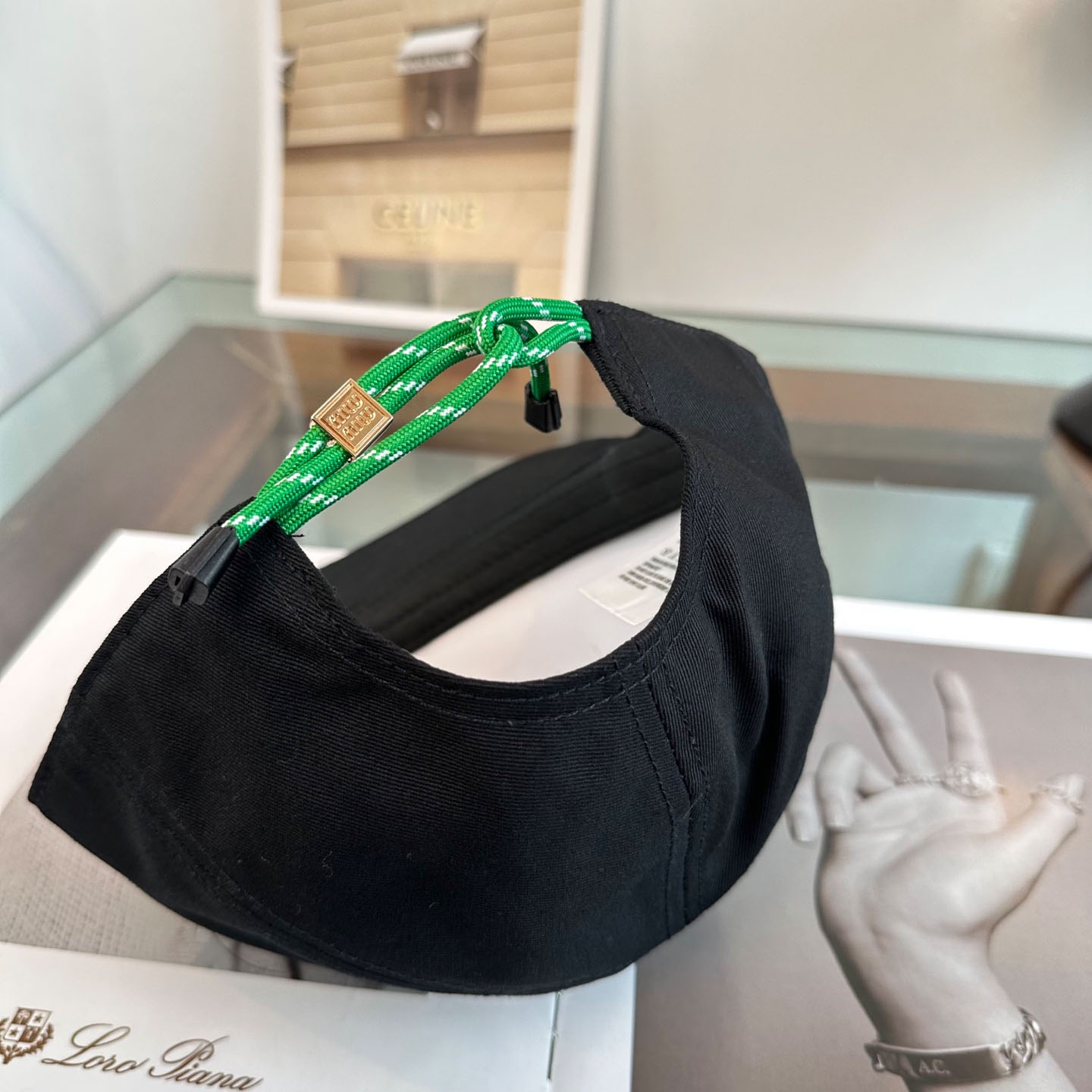 Miu Miu Denim Baseball Cap - DopestKickz