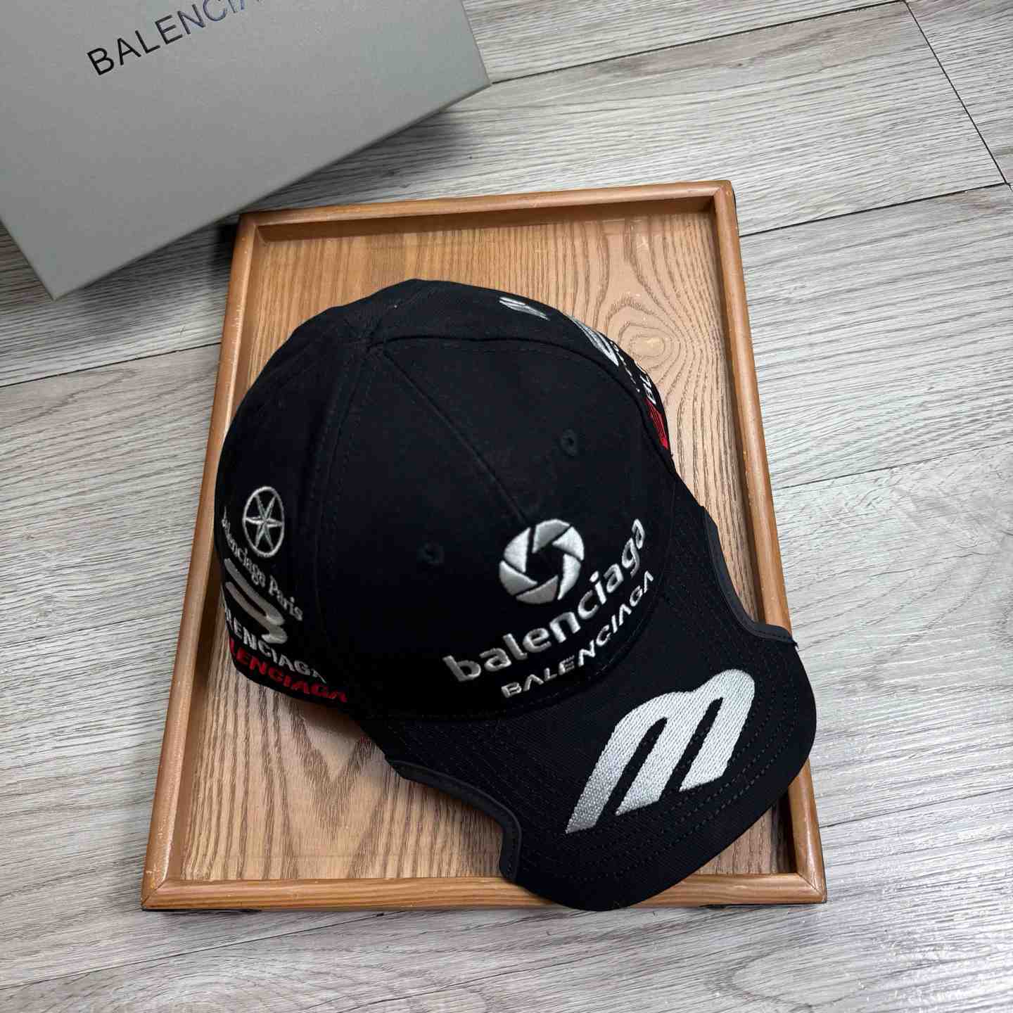 Balenciaga Top League Racer Cap Hat - DopestKickz