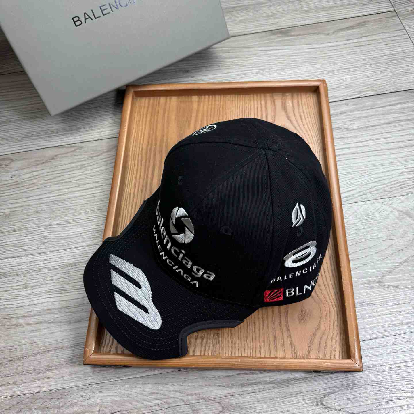 Balenciaga Top League Racer Cap Hat - DopestKickz