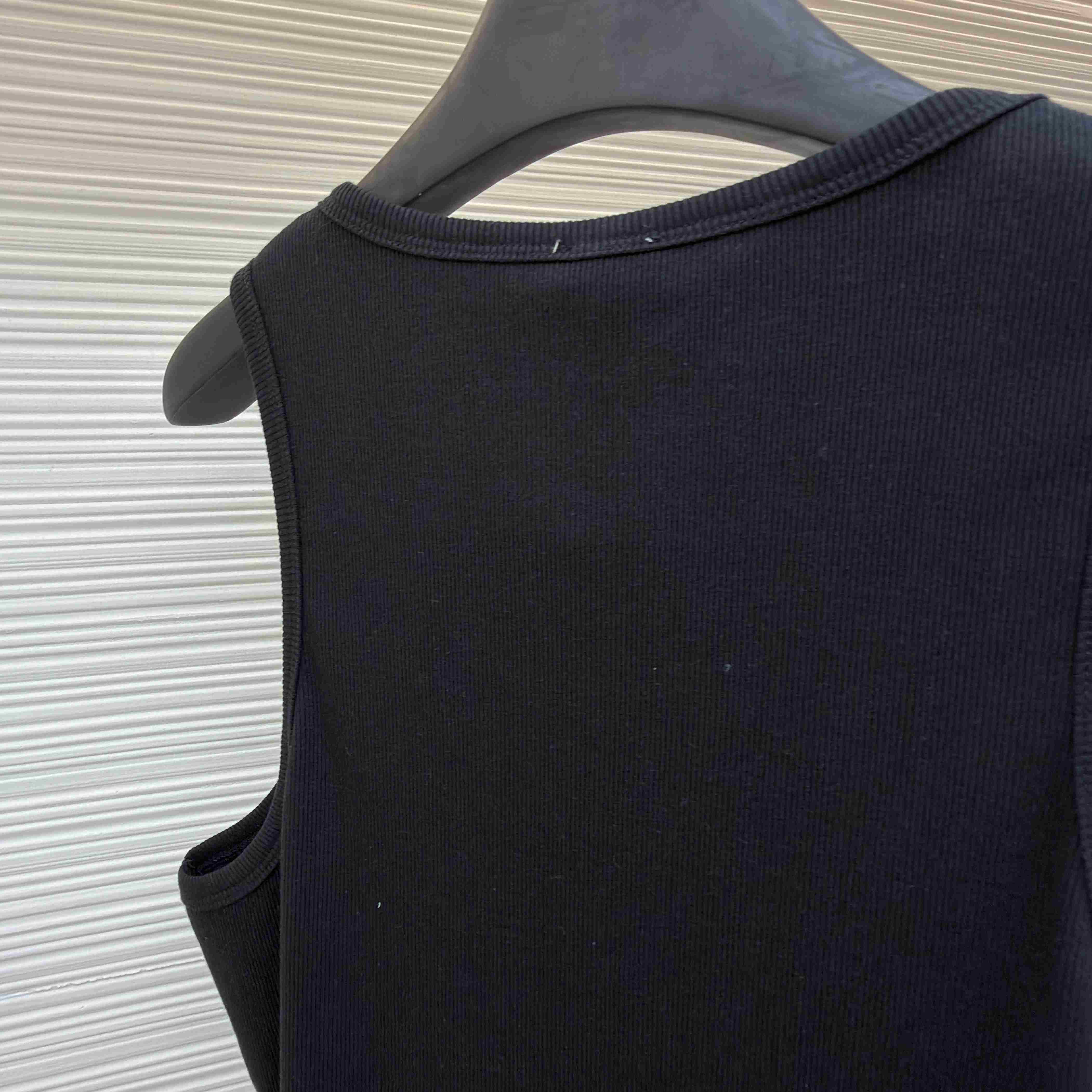 Loewe Anagram Tank Top 'Black' - DopestKickz