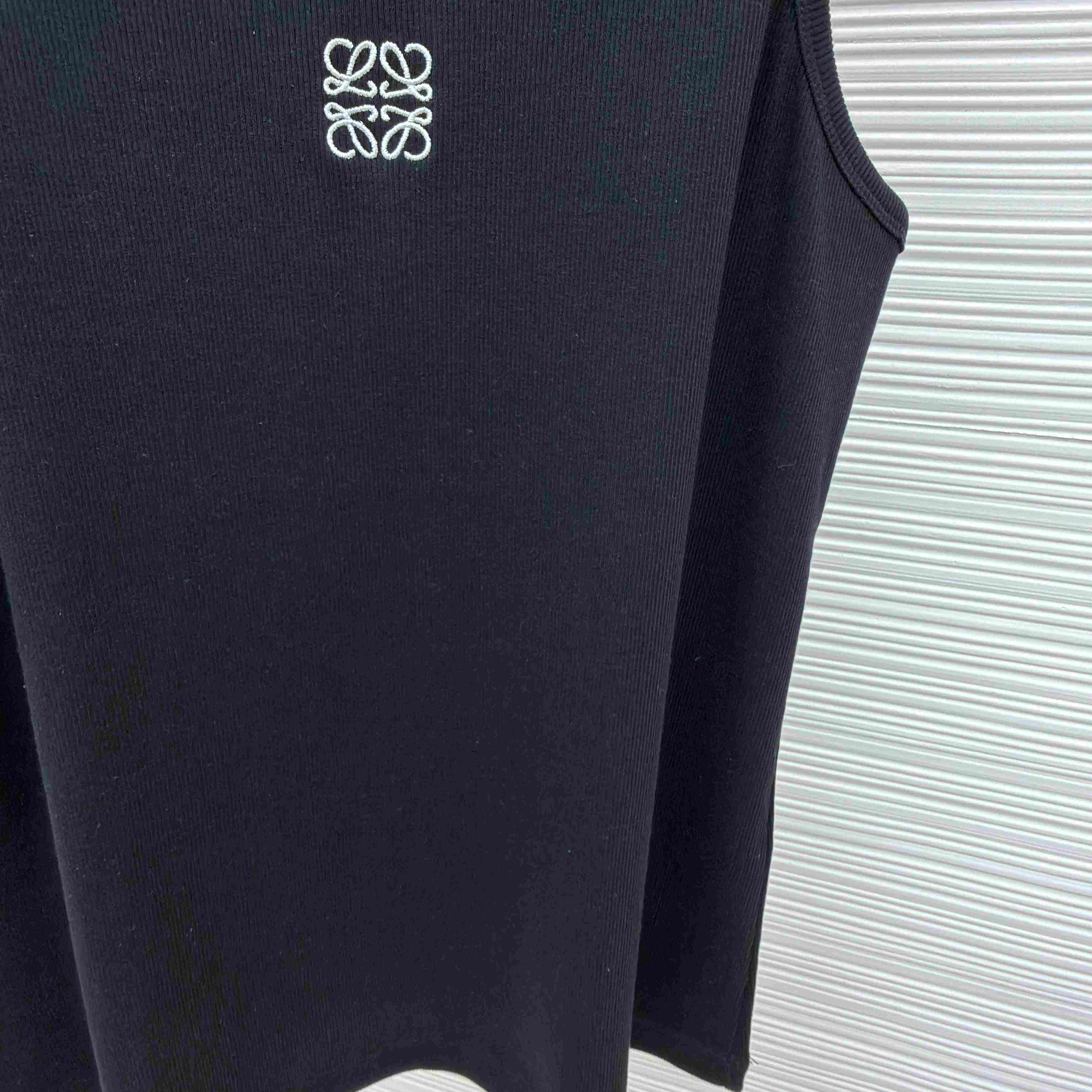 Loewe Anagram Tank Top 'Black' - DopestKickz