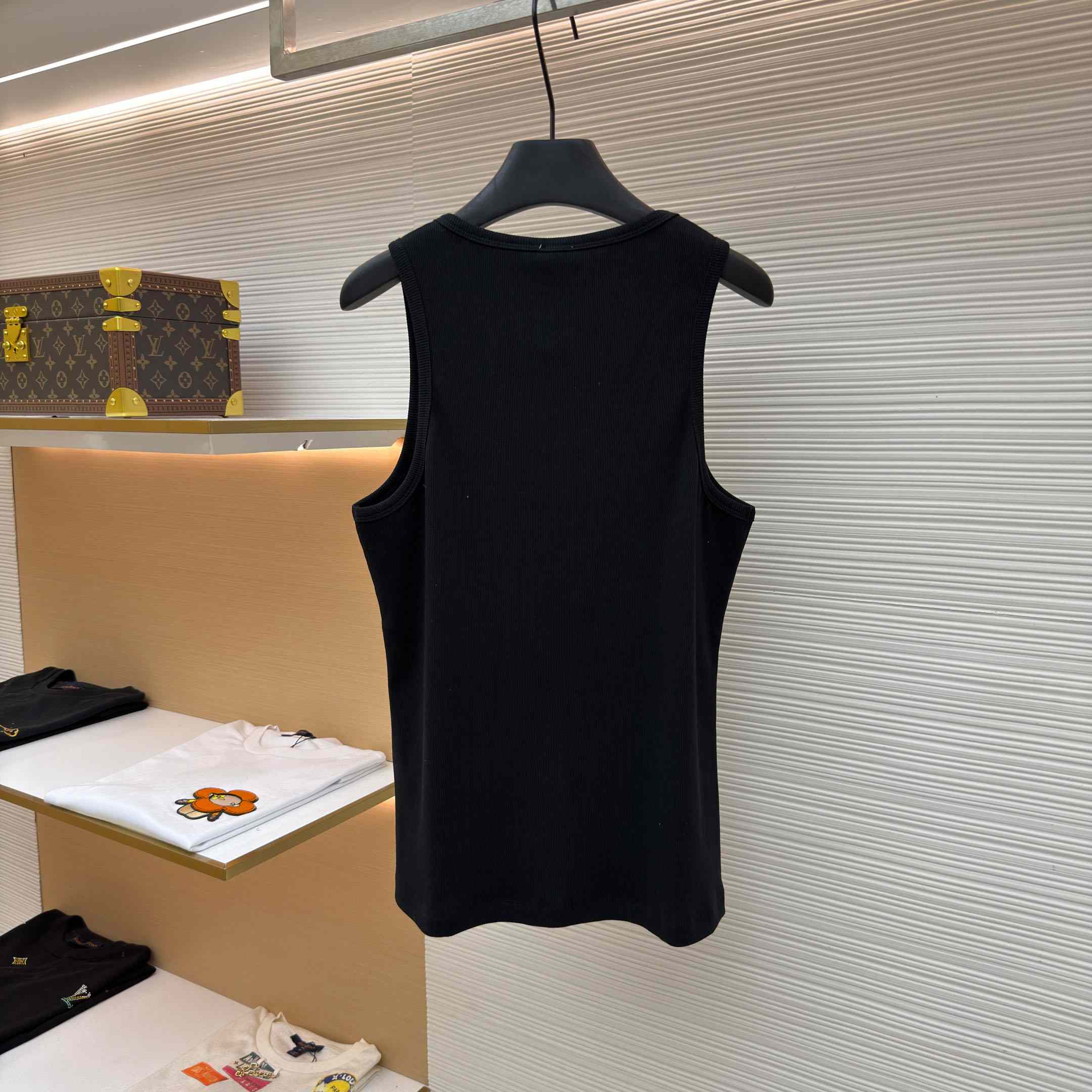 Loewe Anagram Tank Top 'Black' - DopestKickz