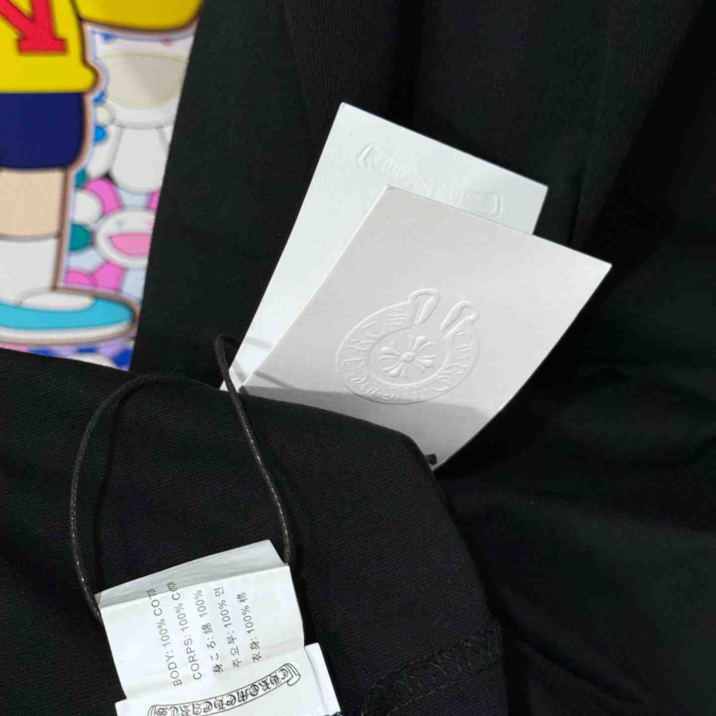 Chrome Hearts Scroll Logo Pocket T-Shirt - DopestKickz