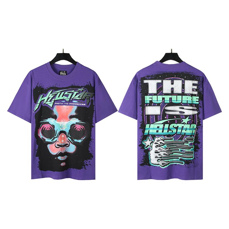 Hellstar “Purple Goggles” T-Shirt - DopestKickz