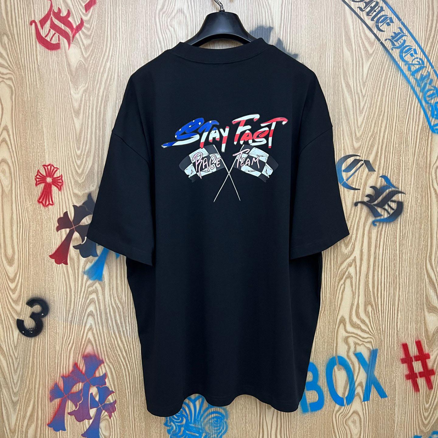 Chrome Hearts Matty Boy Stay Fast Tee 'Black' - DopestKickz