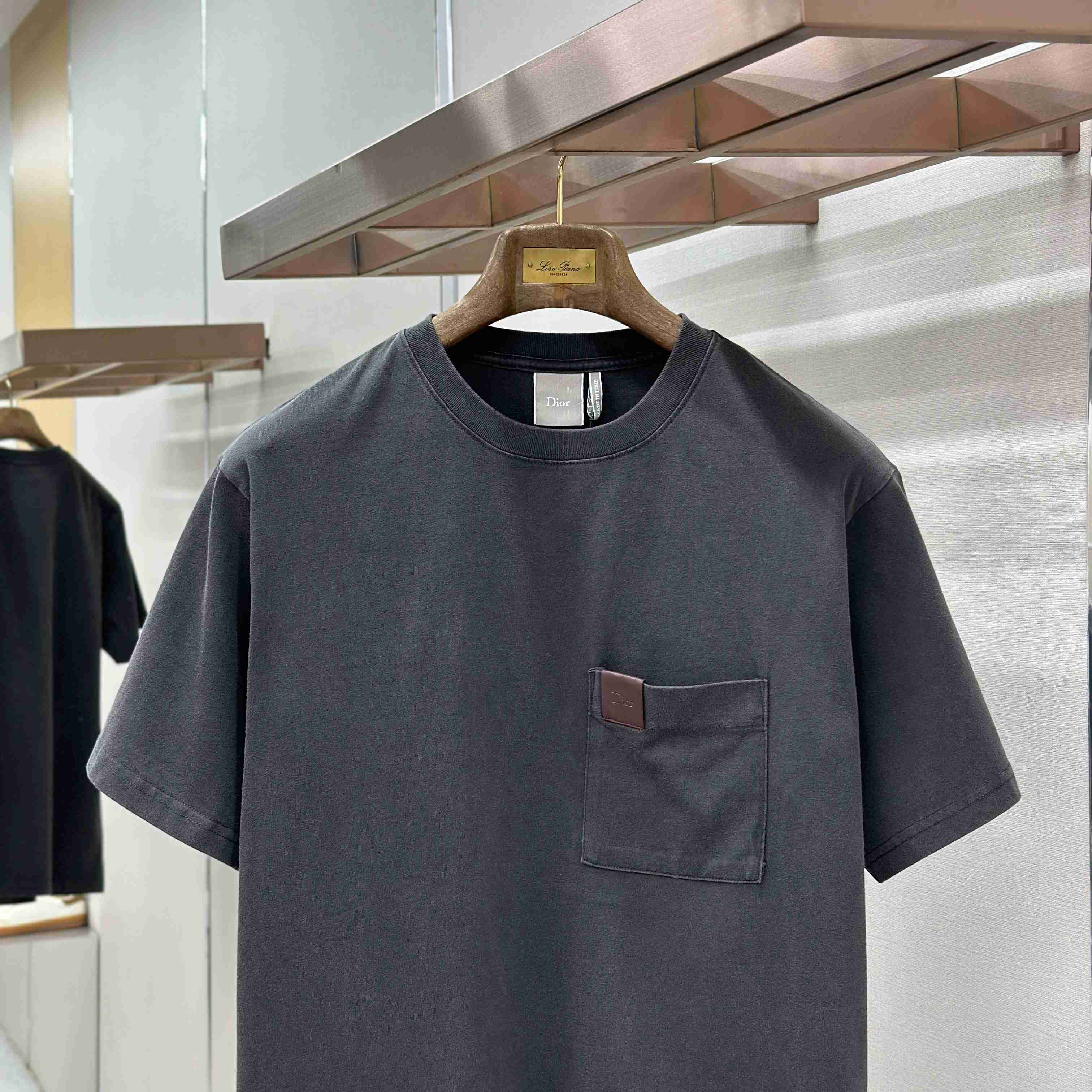 Dior T-Shirt With Pocket - DopestKickz