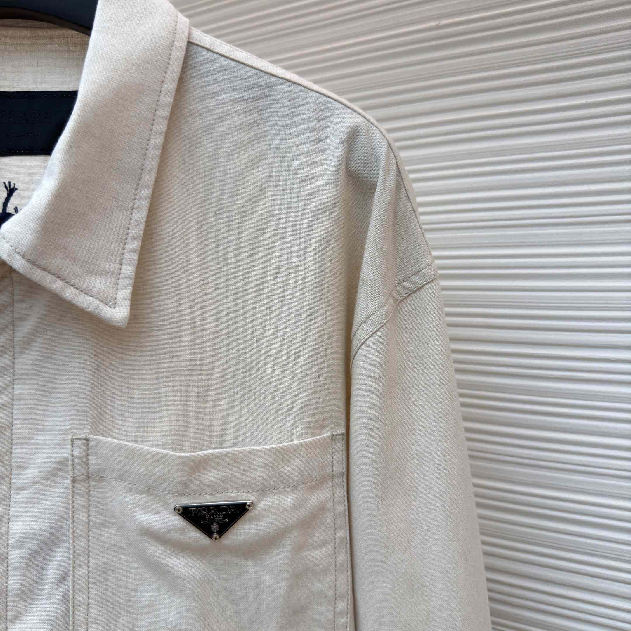 Prada Chambray Blouson Jacket - DopestKickz