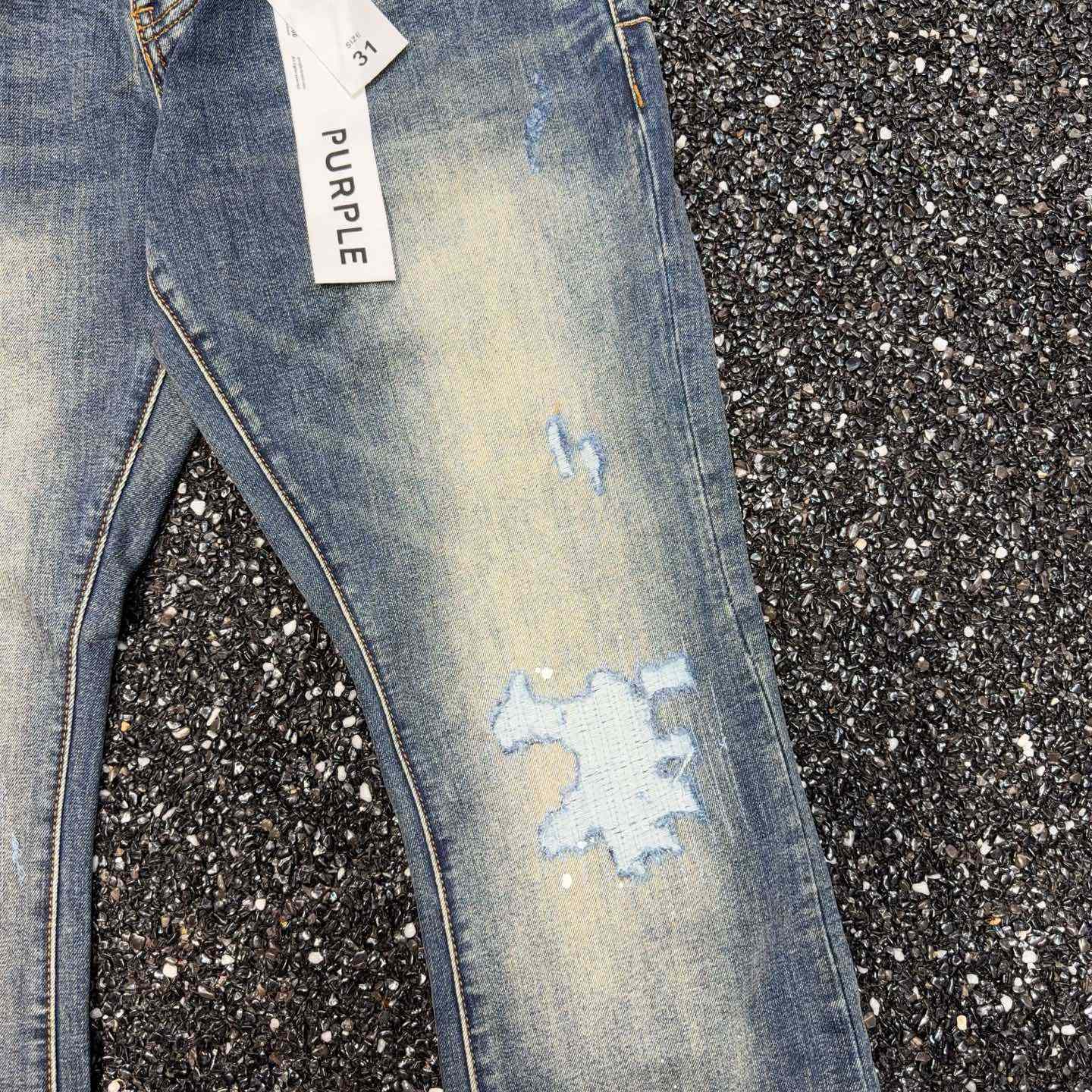 Purple-Brand Jeans  8521 - DopestKickz