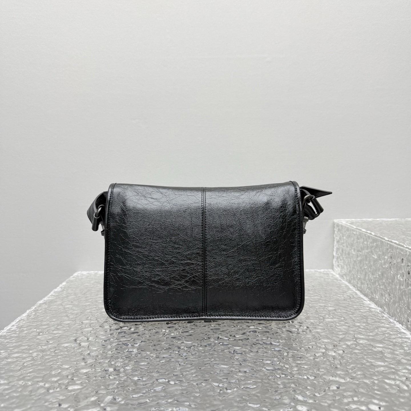 Balenciaga  Le City Leather Shoulder Bag - DopestKickz