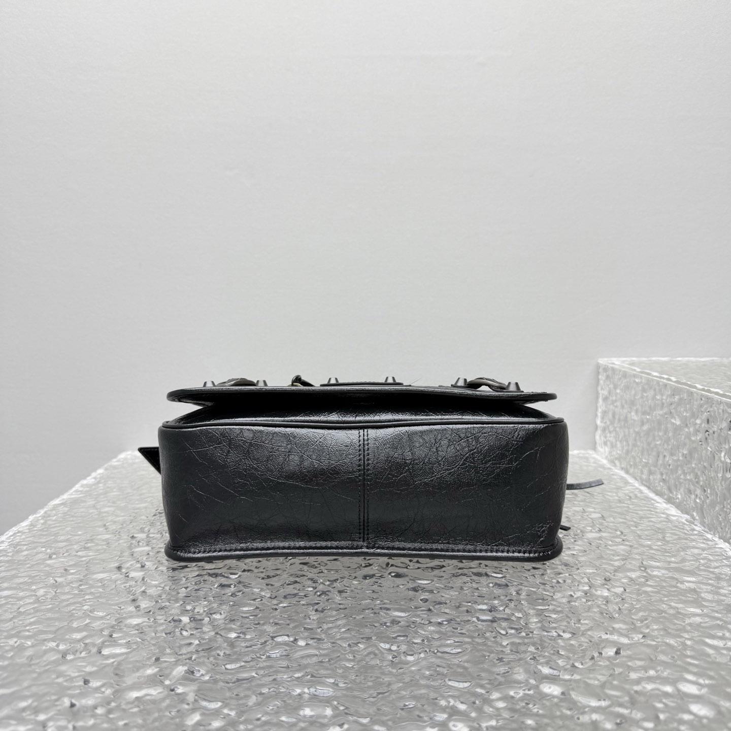 Balenciaga  Le City Leather Shoulder Bag - DopestKickz
