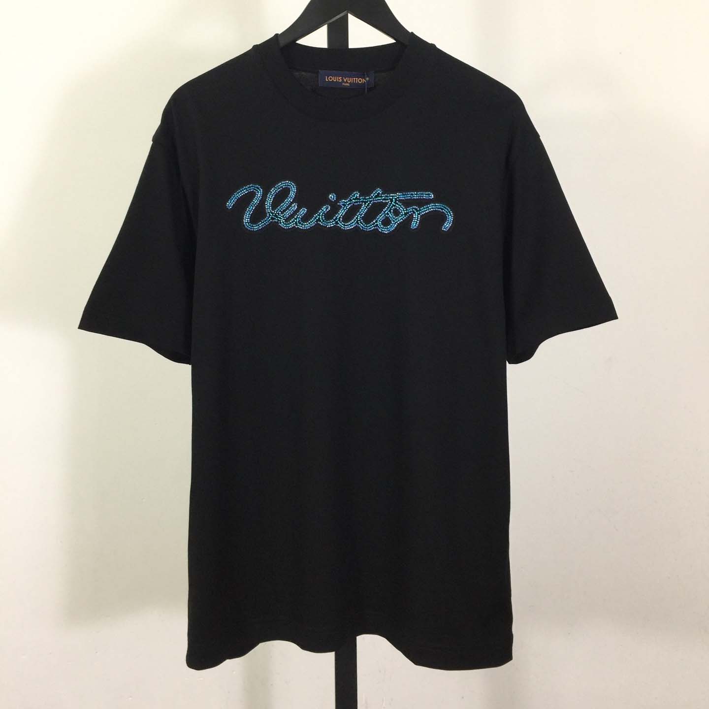 Louis Vuitton Logo Cotton T-Shirt  - DopestKickz