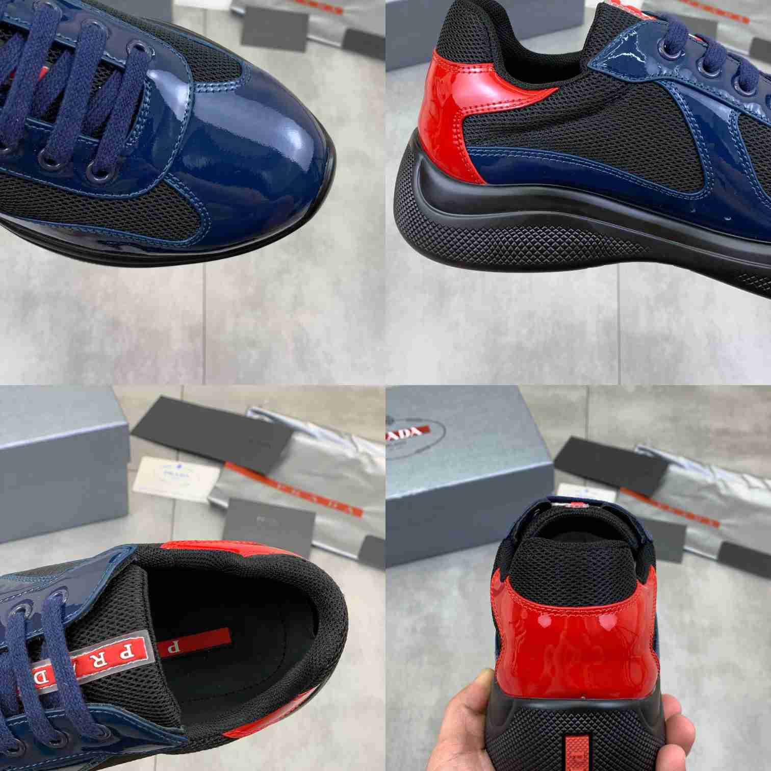 Prada America's Cup 'Royal Blue Red' - DopestKickz