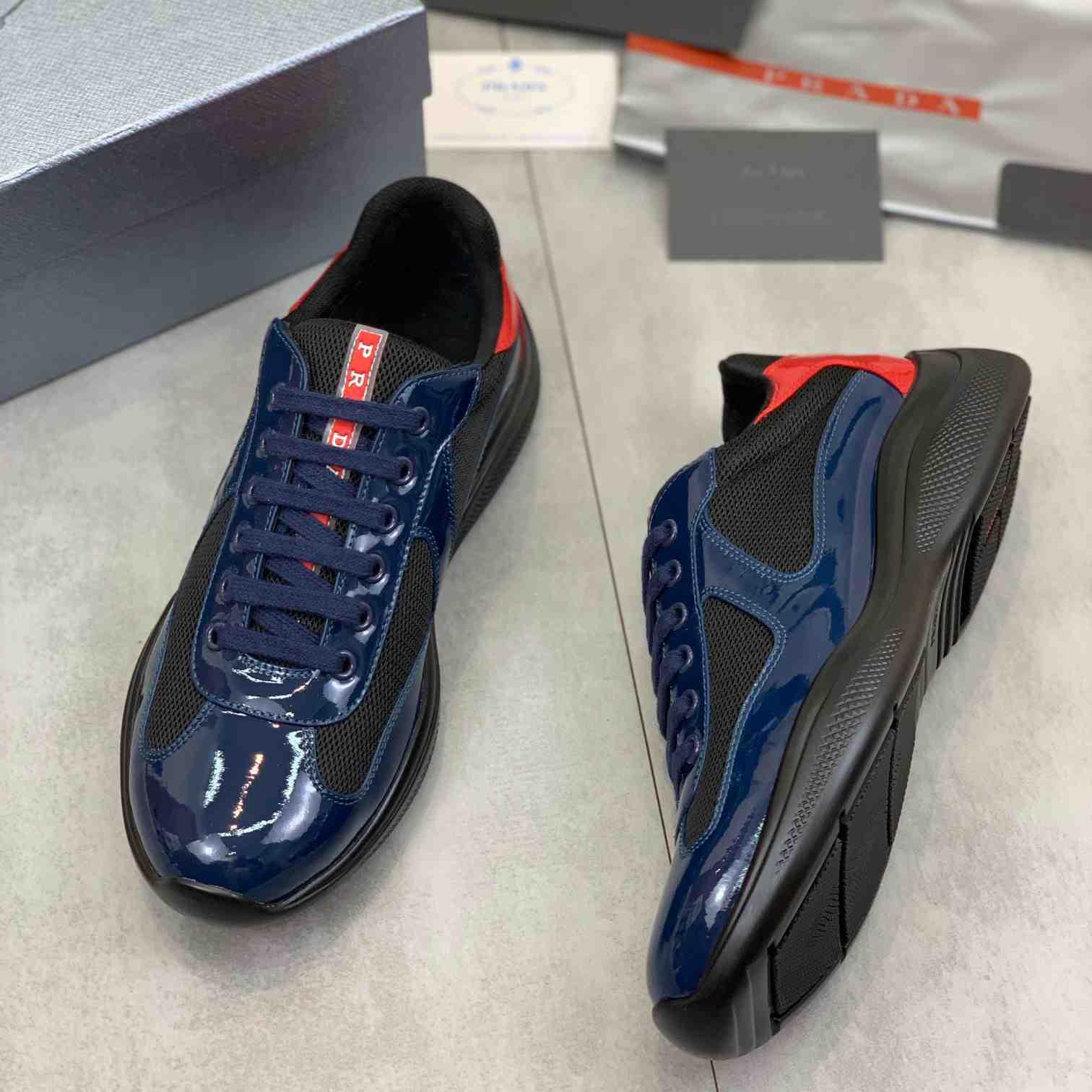 Prada America's Cup 'Royal Blue Red' - DopestKickz