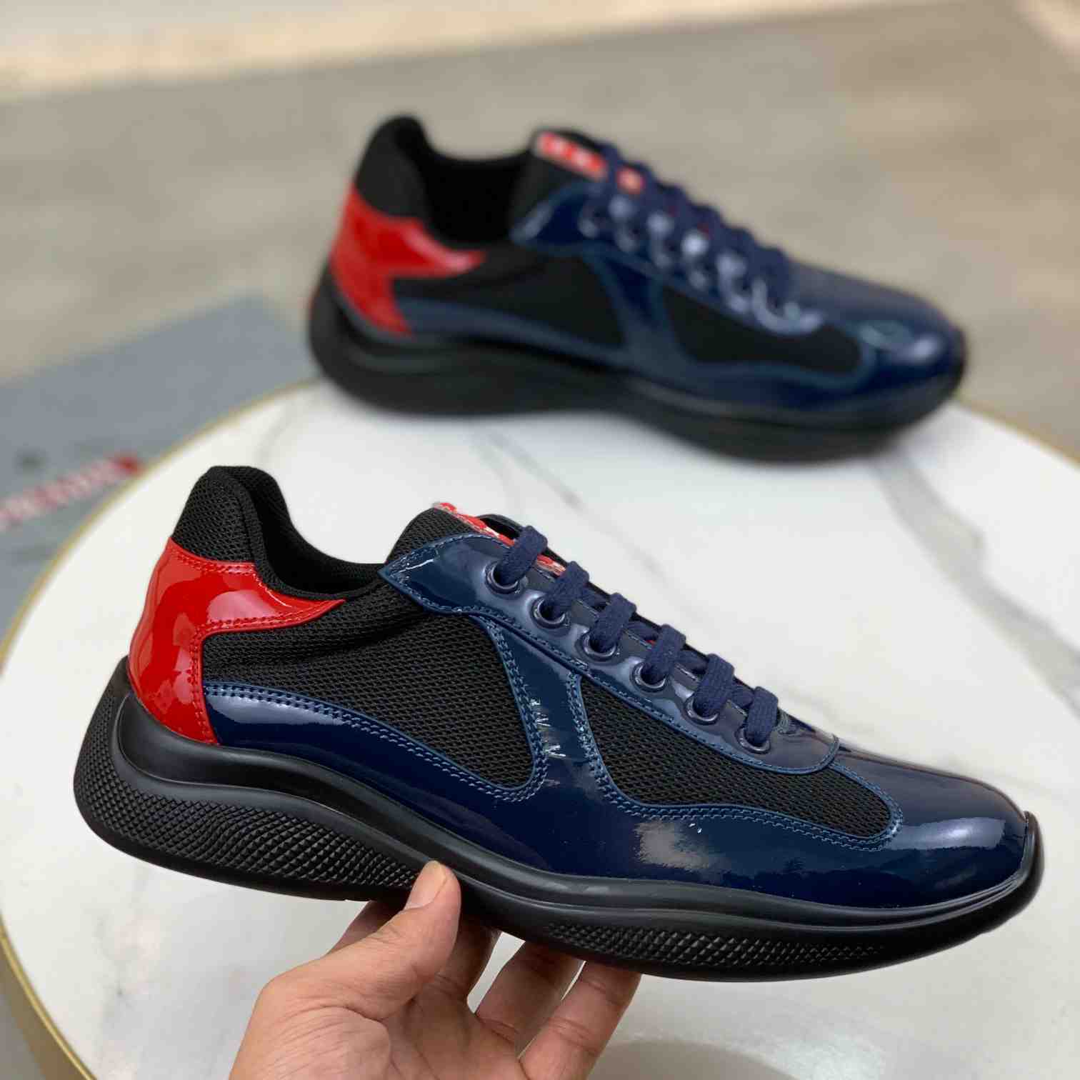 Prada America's Cup 'Royal Blue Red' - DopestKickz