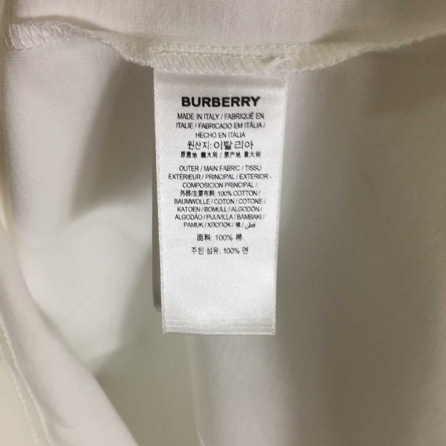 Burberry Cotton T-shirt - DopestKickz