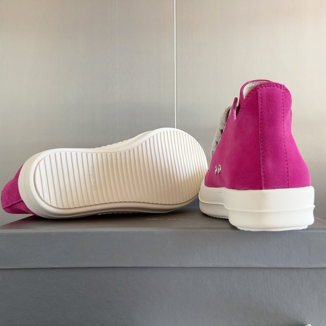 Rick Owens Laces Low-top  Sneakers - DopestKickz
