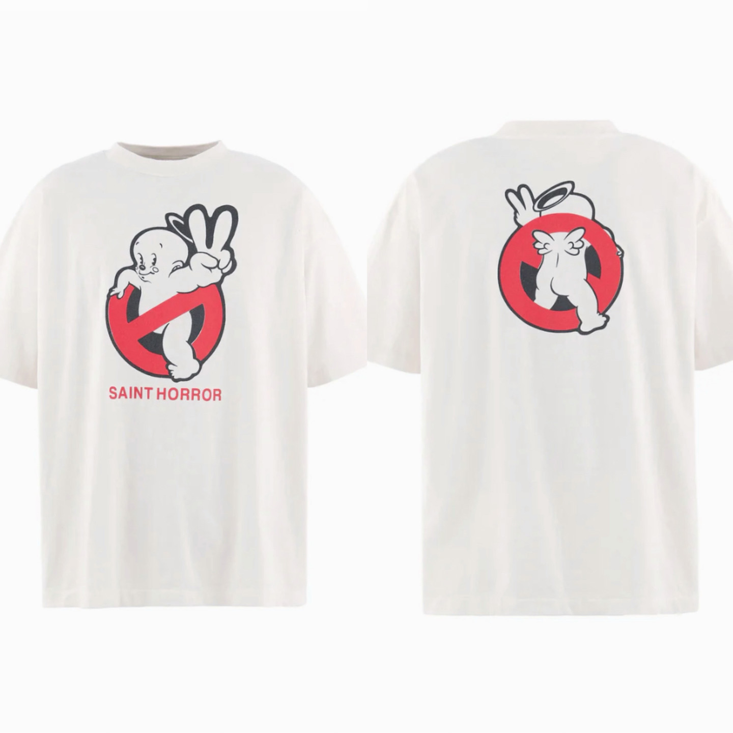 Saint Michael Saint Horror Short Sleeves T-Shirt - DopestKickz