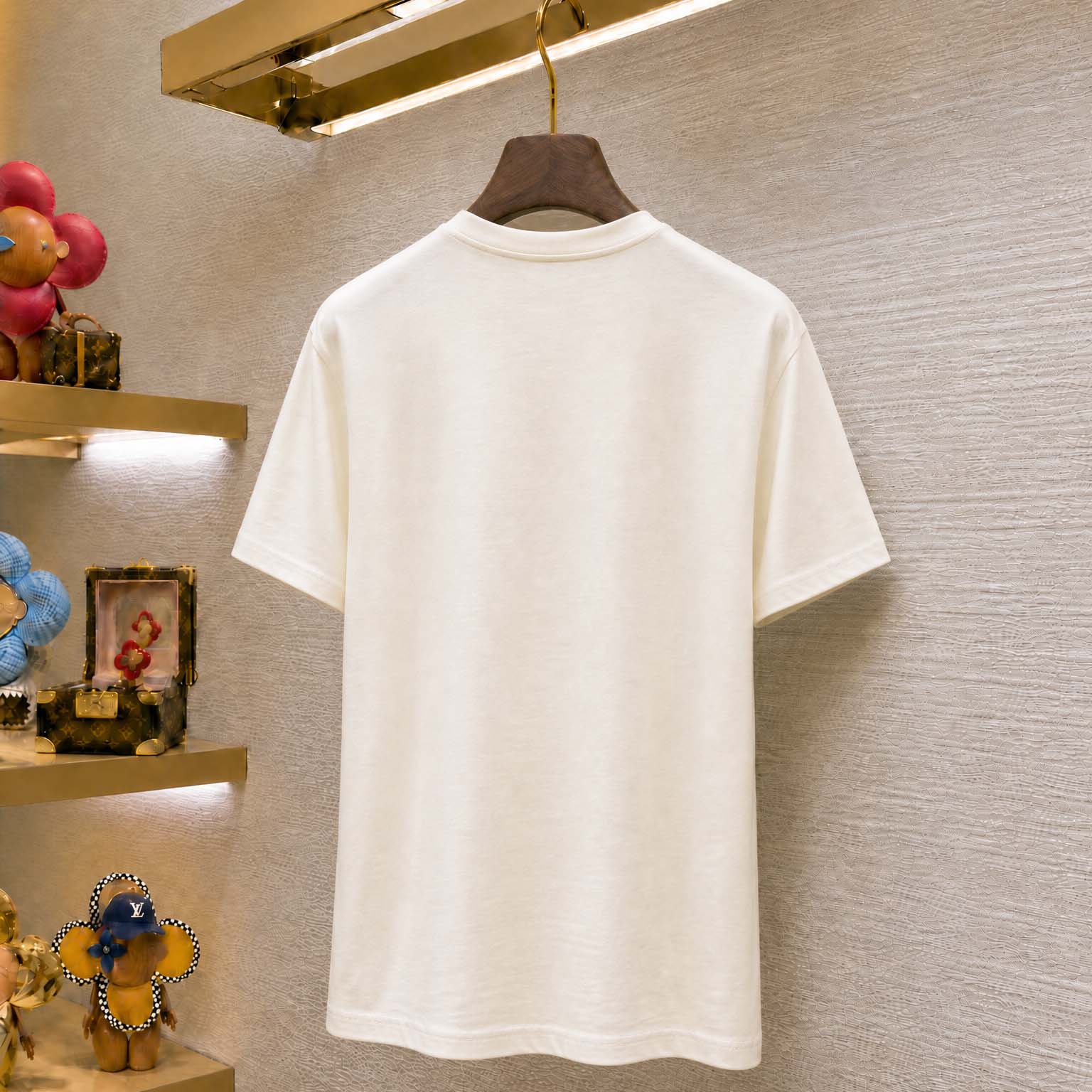 Moncler Striped Logo Cotton Jersey T-Shirt - DopestKickz