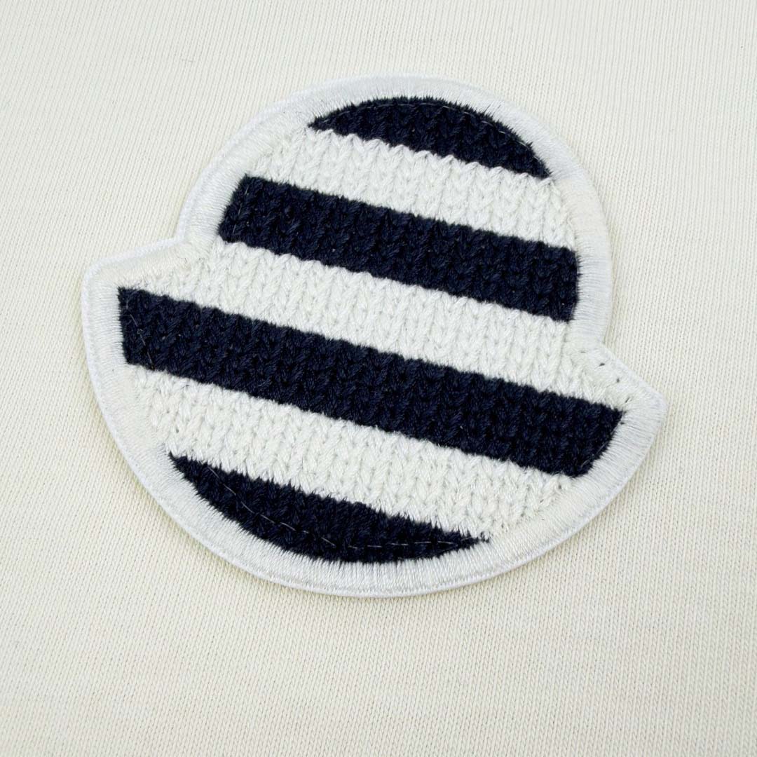 Moncler Striped Logo Cotton Jersey T-Shirt - DopestKickz