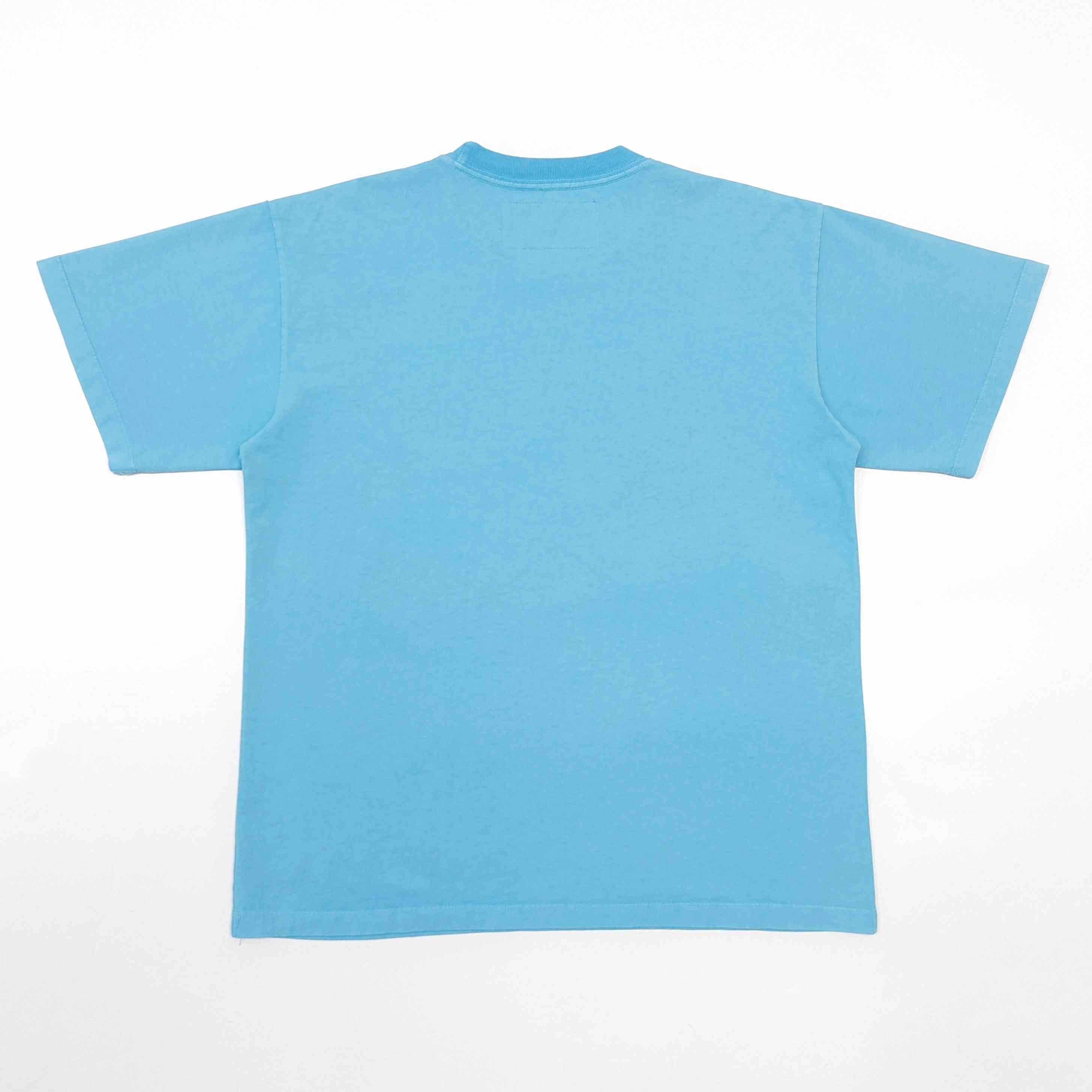 Sp5der Big 5 Star Rhinestone Tee 'Light Blue' - DopestKickz