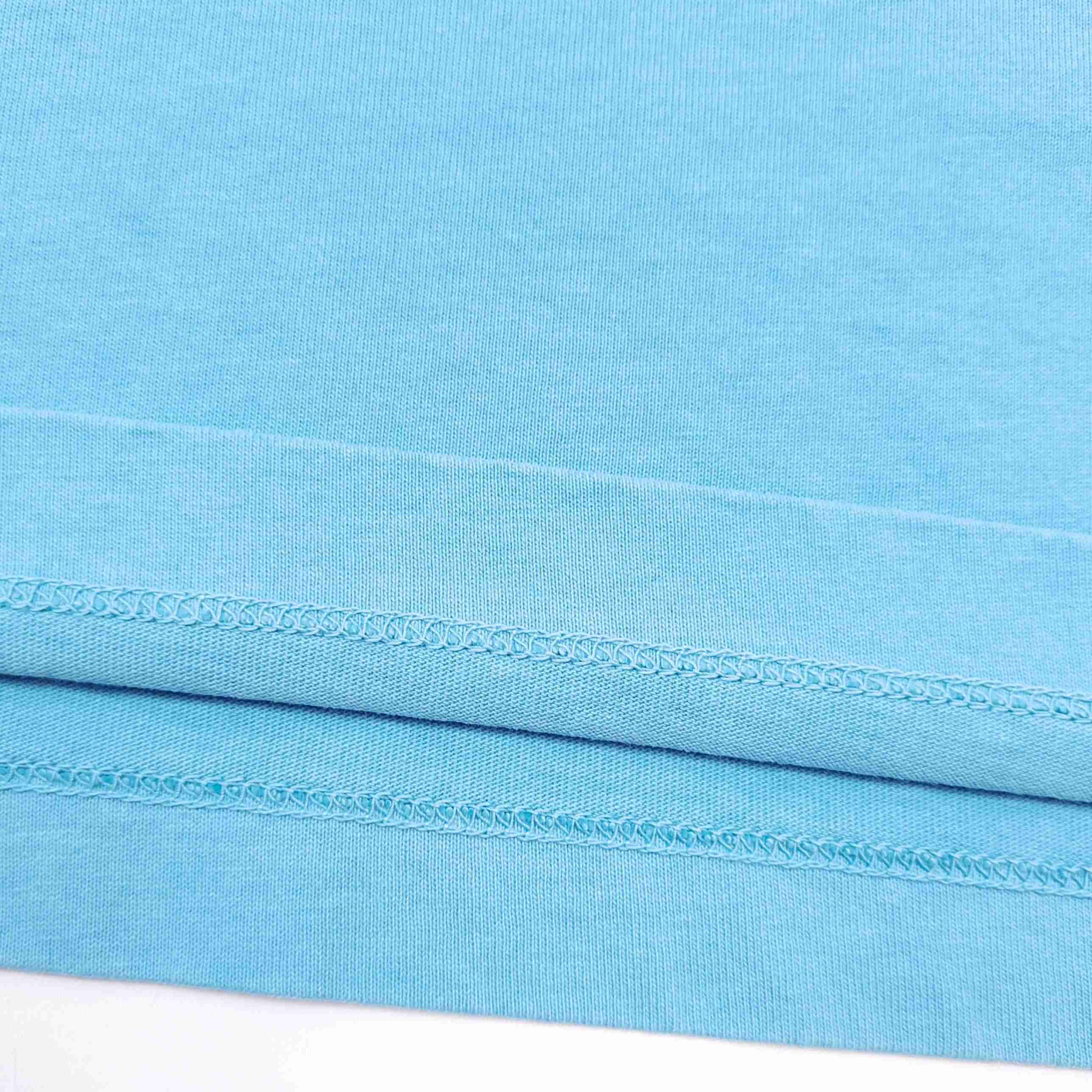 Sp5der Big 5 Star Rhinestone Tee 'Light Blue' - DopestKickz