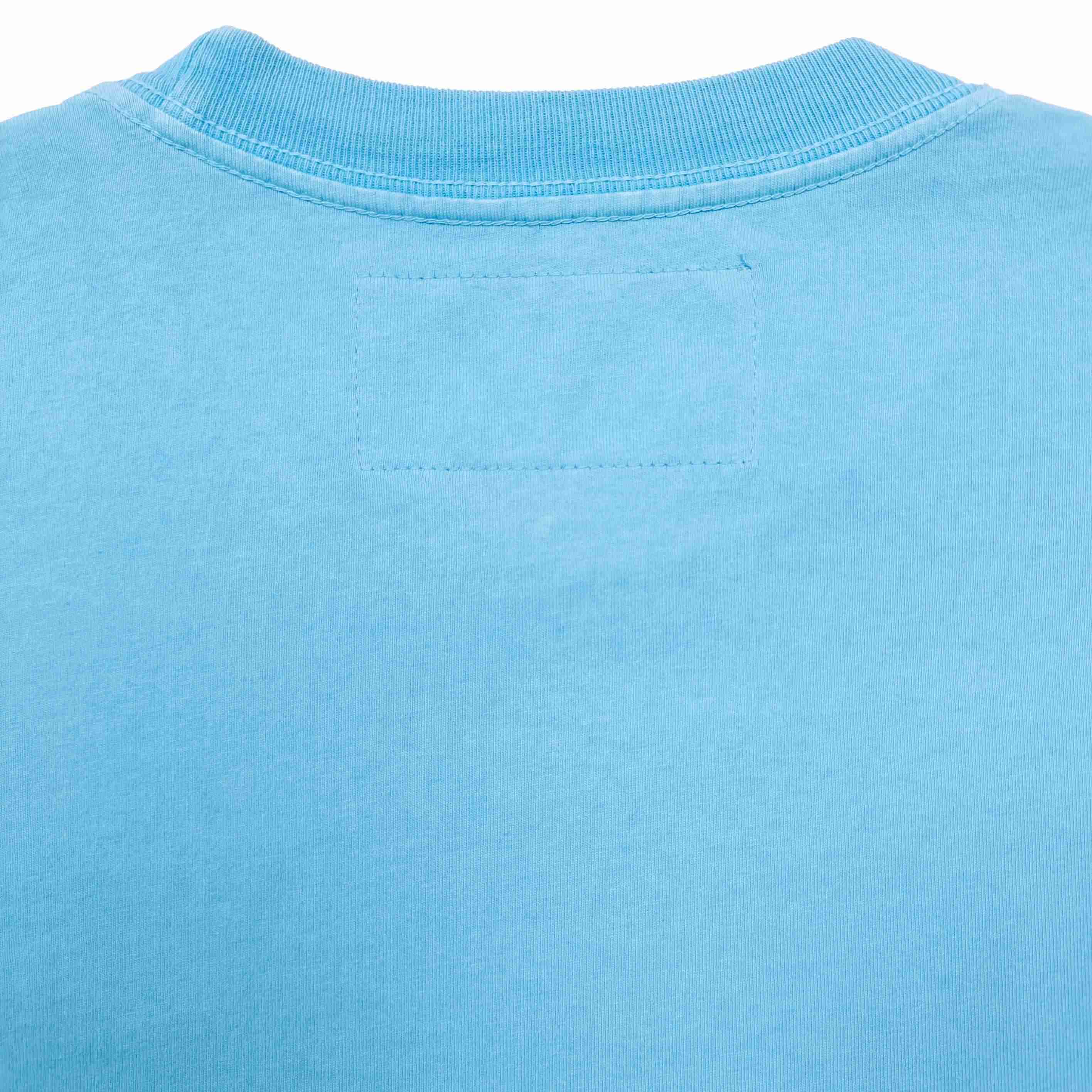 Sp5der Big 5 Star Rhinestone Tee 'Light Blue' - DopestKickz
