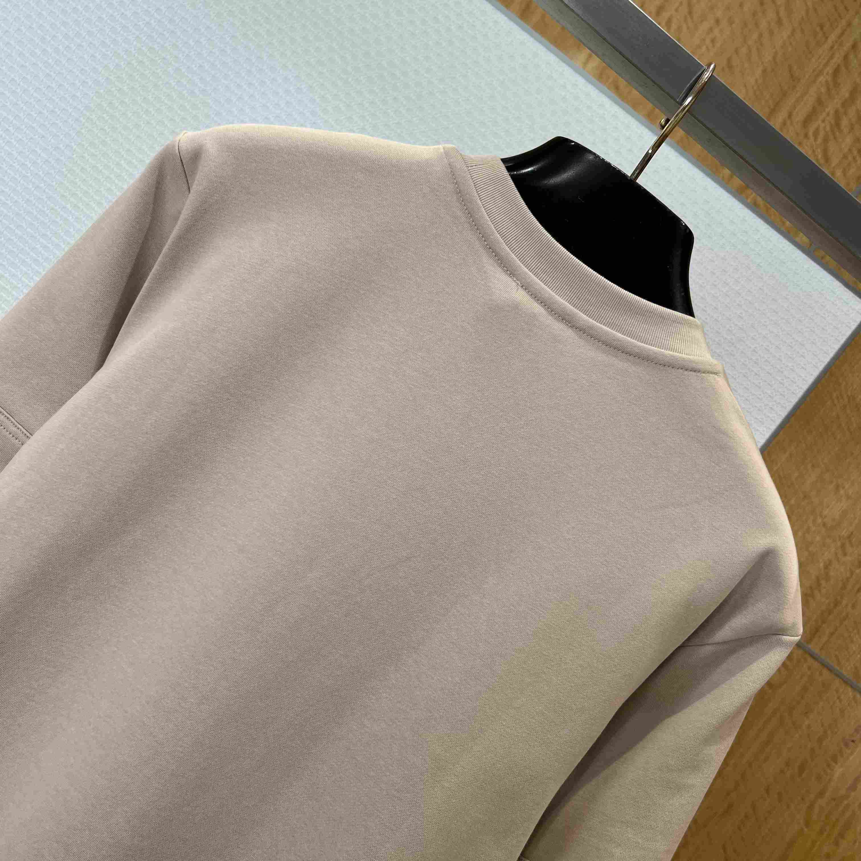 Moncler Leather-Trimmed Cotton T-Shirt - DopestKickz