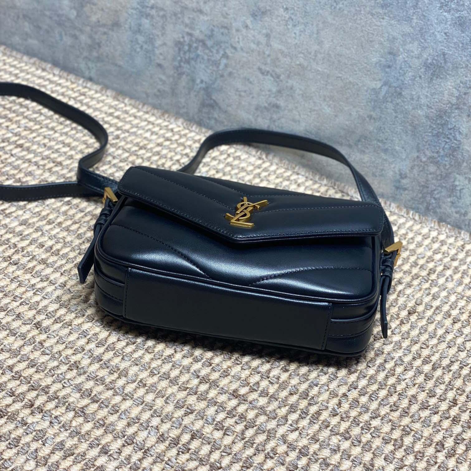 Saint Laurent LOULOU Toy Crossbody In MATELASSÉ Lambskin - DopestKickz