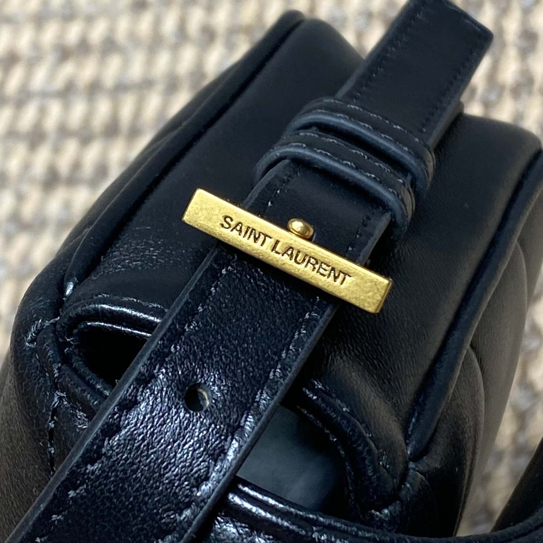 Saint Laurent LOULOU Toy Crossbody In MATELASSÉ Lambskin - DopestKickz