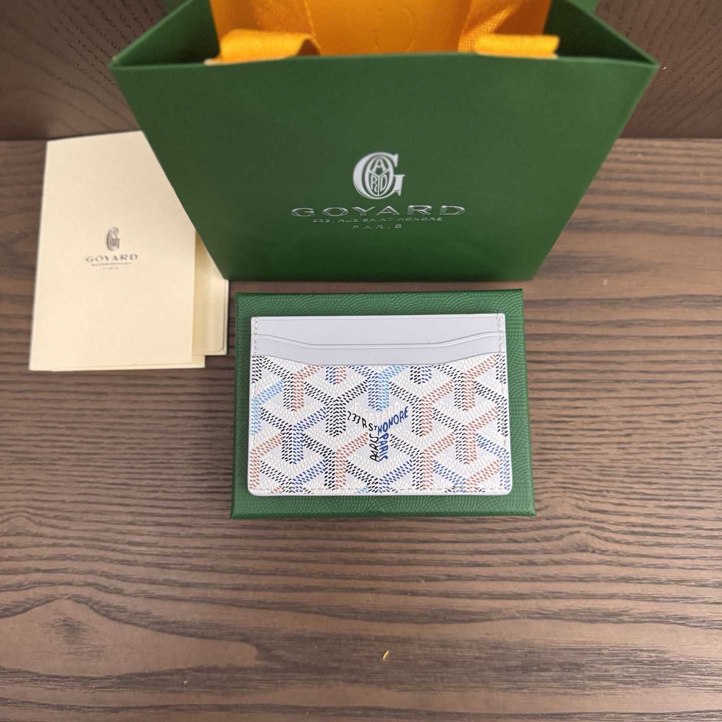 Goyard Saint-Sulpice Card Wallet - DopestKickz