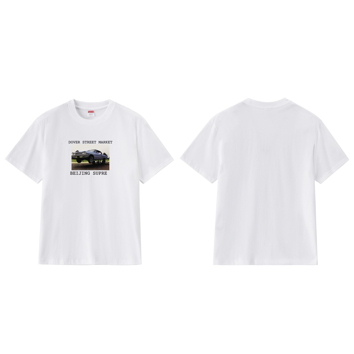 Supreme x Dover Street Market Beijing Exclusive Tee - DopestKickz