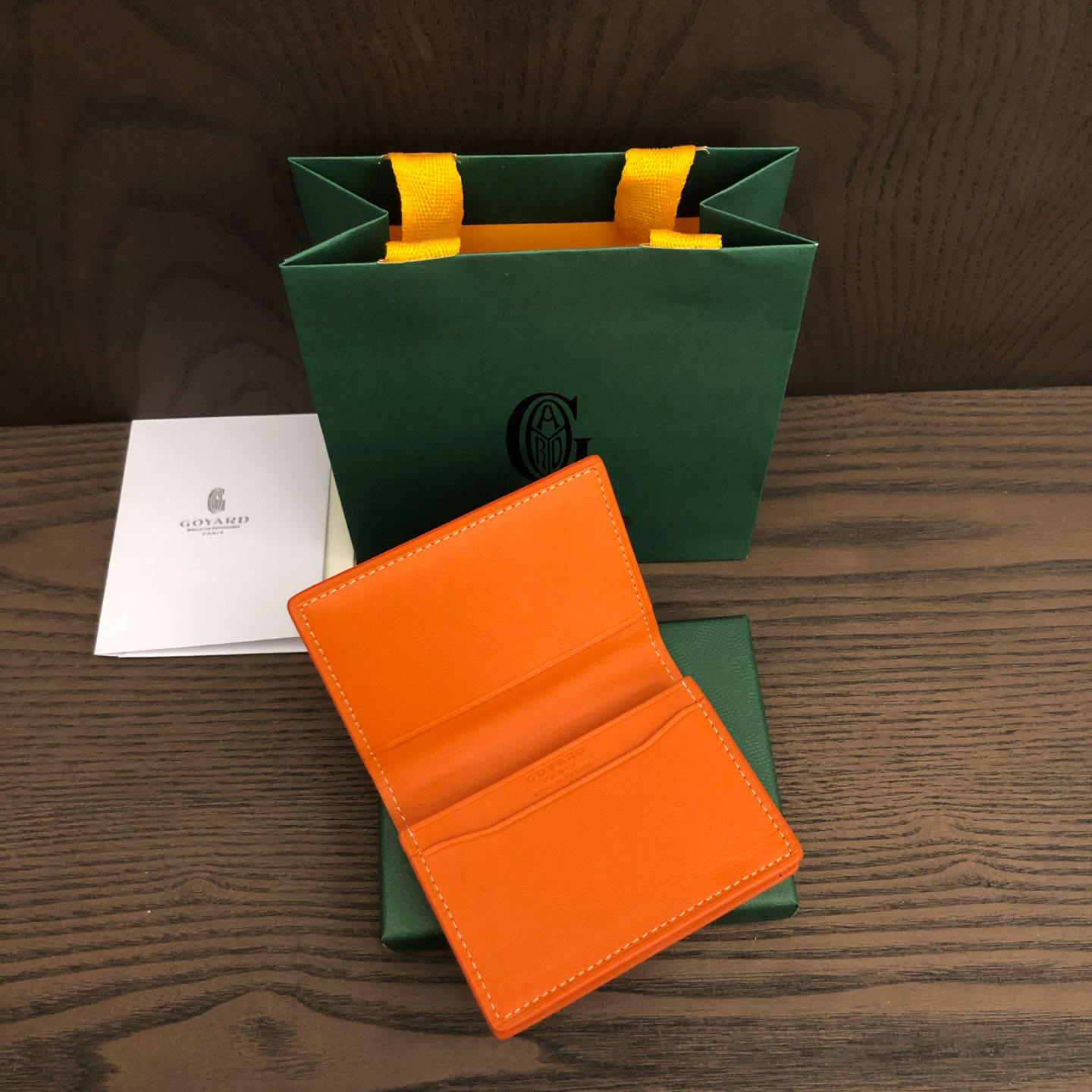 Goyard Malesherbes Card Wallet - DopestKickz