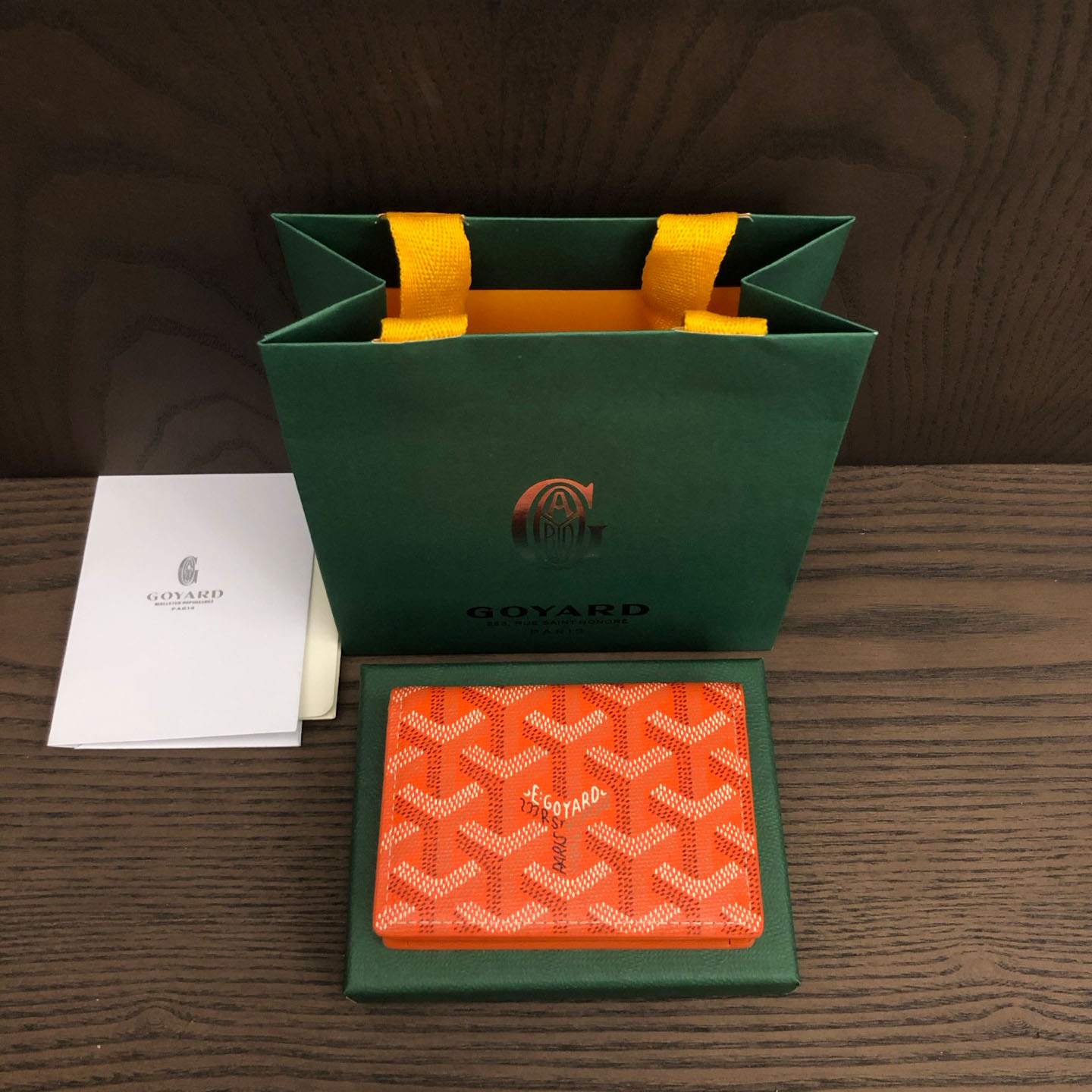 Goyard Malesherbes Card Wallet - DopestKickz