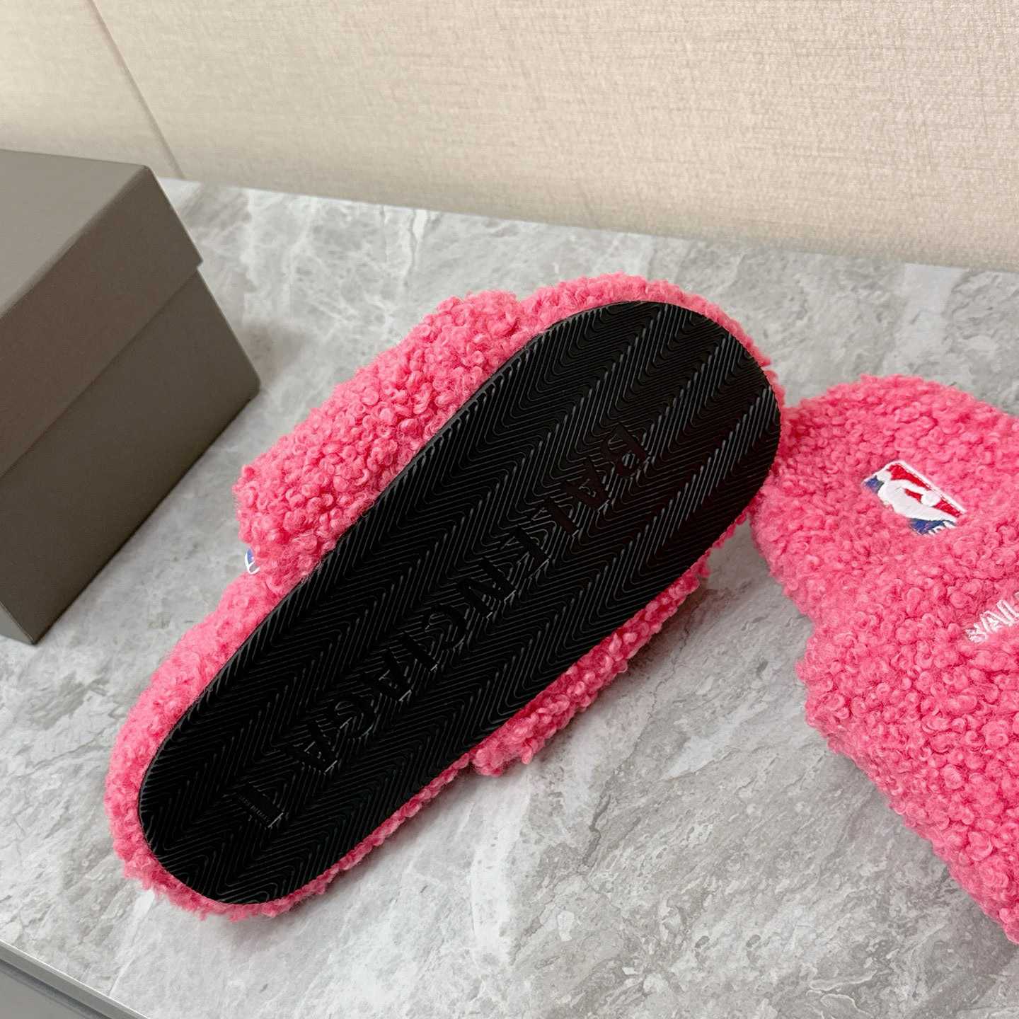 Balenciaga | Nba Collaboration Furry Open Mule - DopestKickz