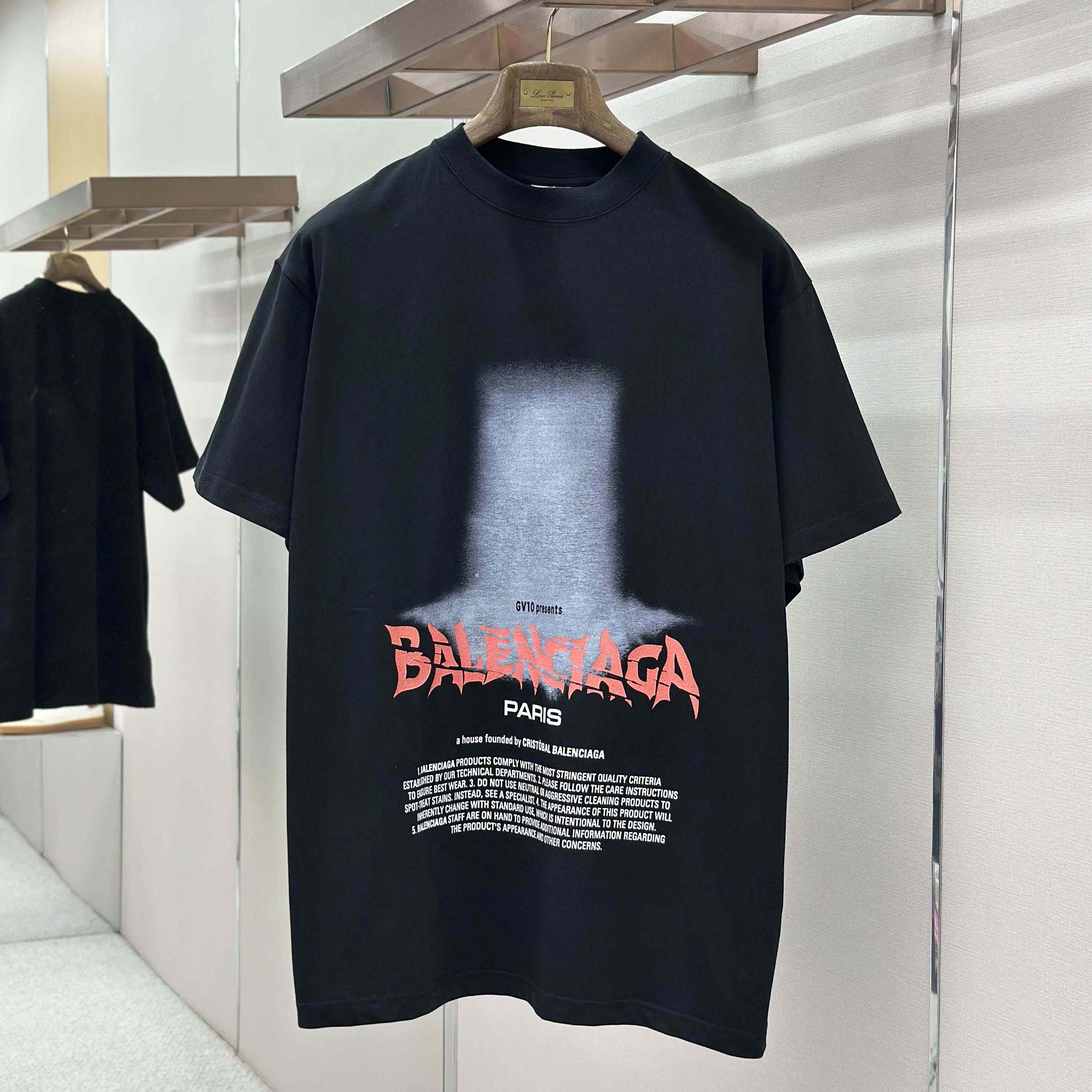 Balenciaga The Door Oversized T-Shirt  - DopestKickz