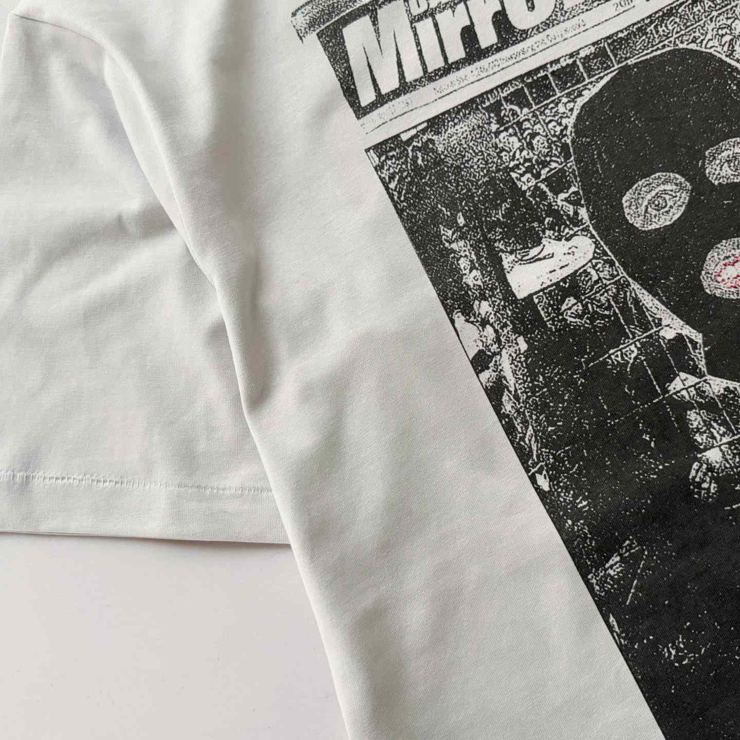 Saint Michael   'Mask' SS T-Shirt In White - DopestKickz