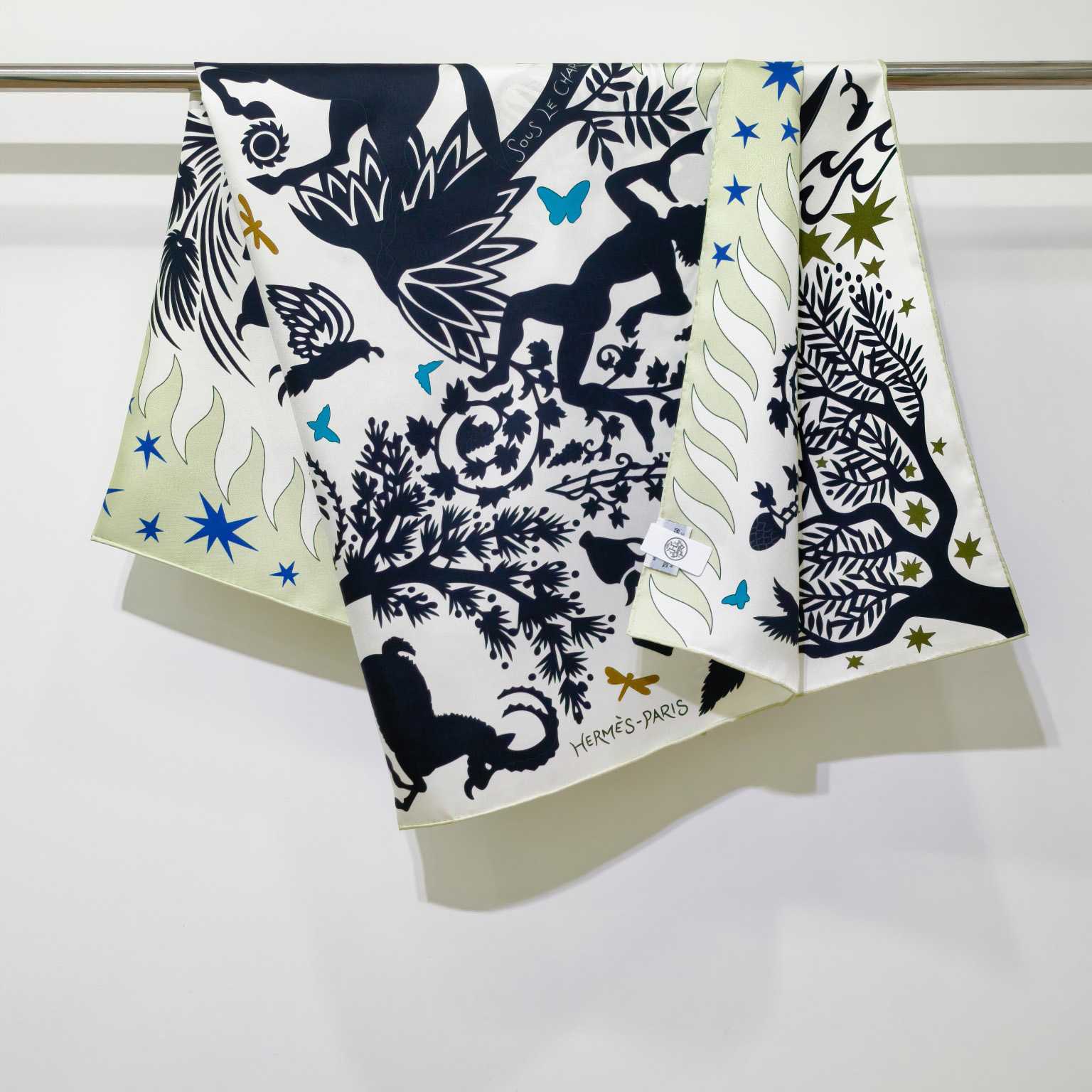 Hermes Sous le Charme D'Orphee Detail Scarf  - DopestKickz