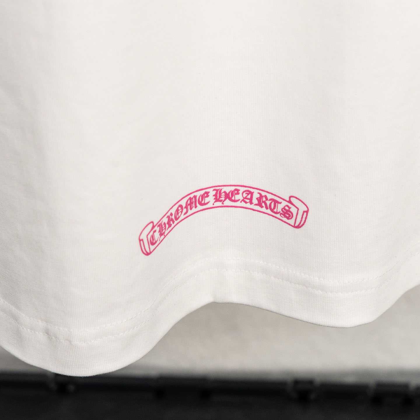 Chrome Hearts Horseshoe Print T-Shirt 'White' - DopestKickz