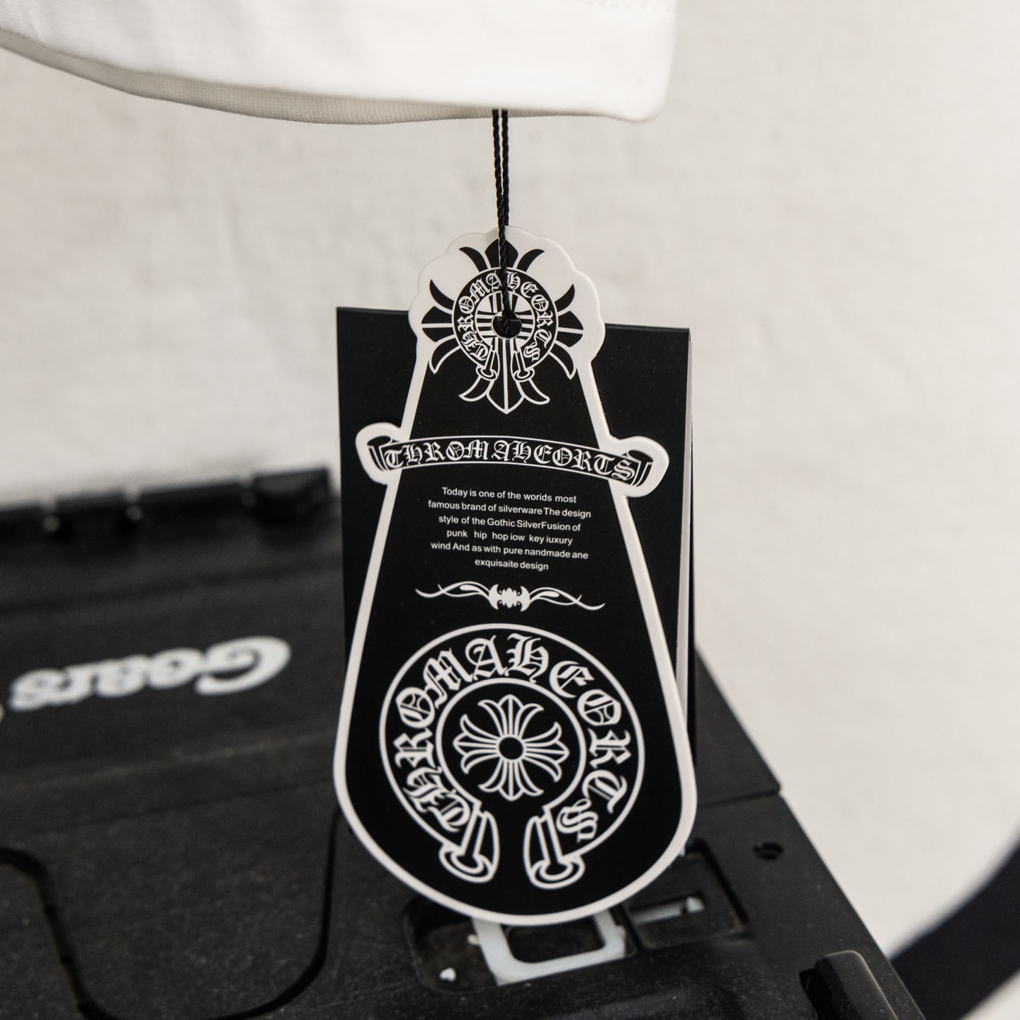 Chrome Hearts Horseshoe Print T-Shirt 'White' - DopestKickz