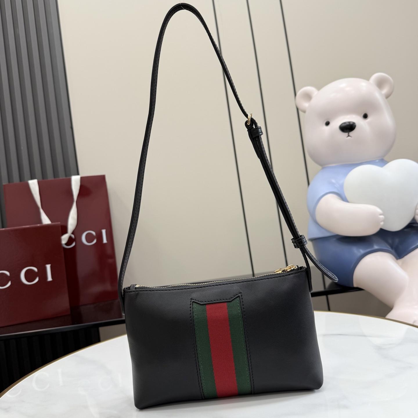 Gucci Gucci Horsebit Web Small Shoulder Bag - DopestKickz