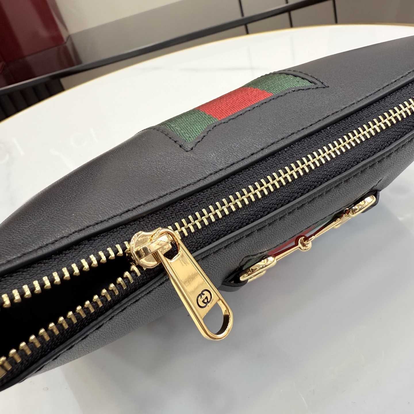 Gucci Gucci Horsebit Web Small Shoulder Bag - DopestKickz