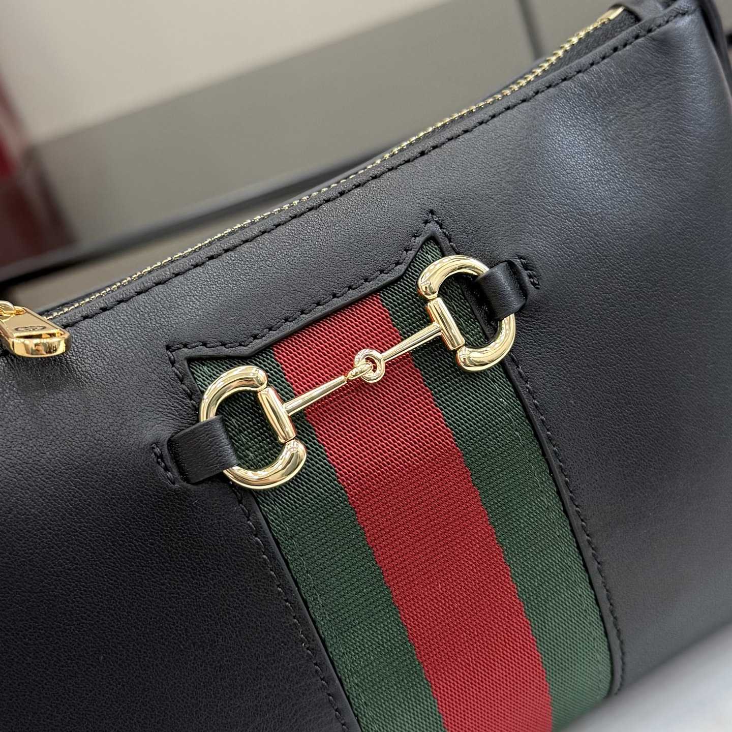 Gucci Gucci Horsebit Web Small Shoulder Bag - DopestKickz