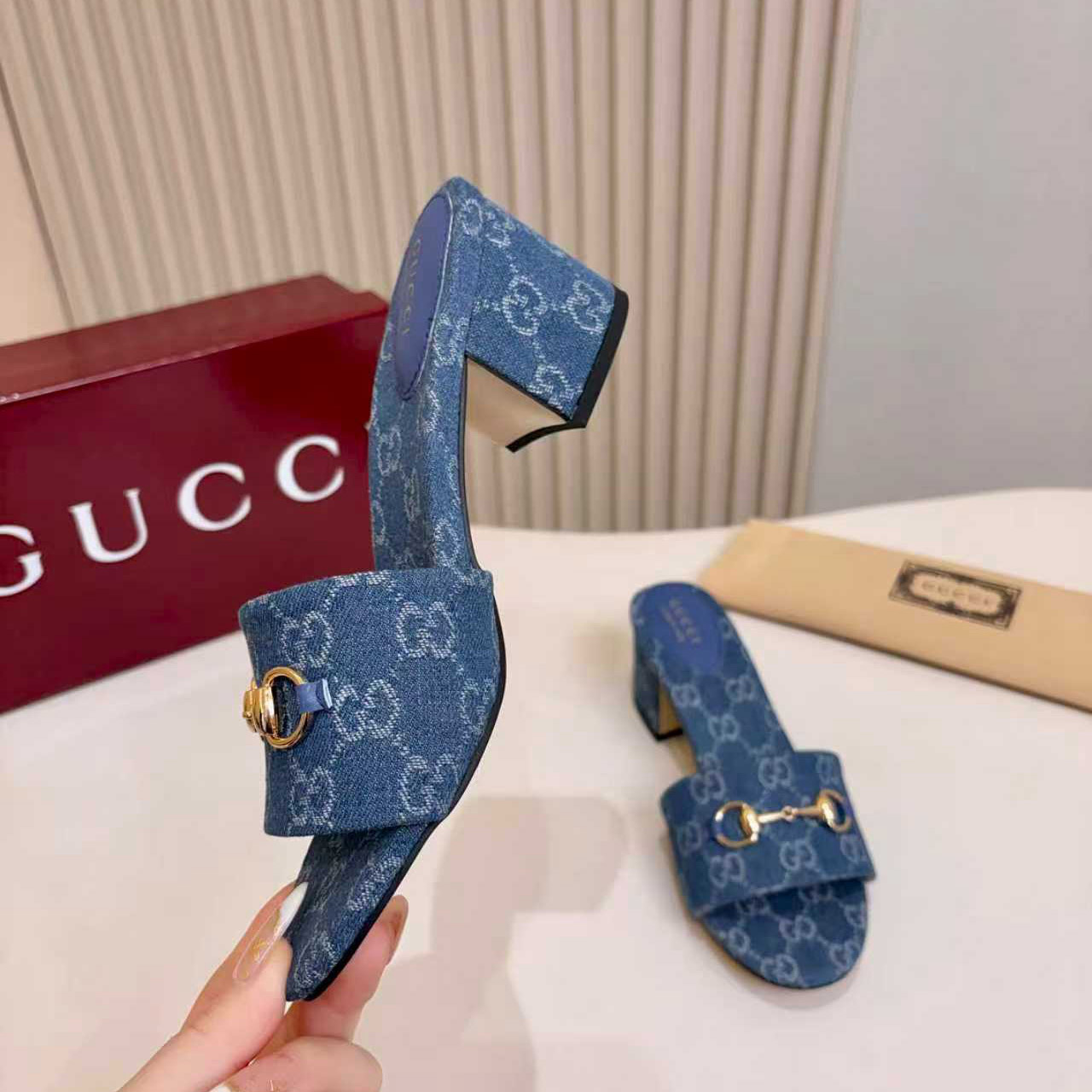 Gucci Slide Sandal With Horsebit - DopestKickz