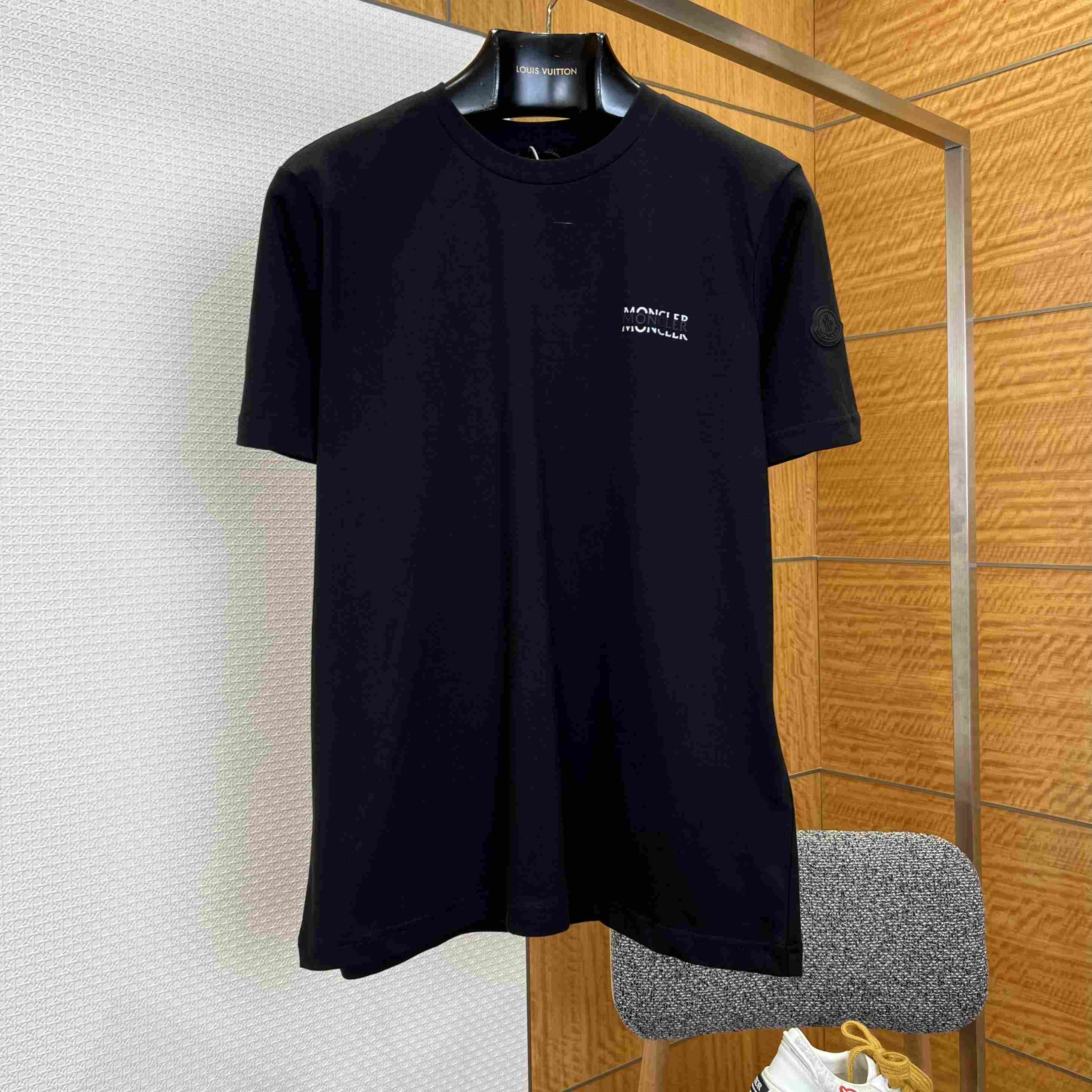 Moncler Logo Cotton T-shirt - DopestKickz