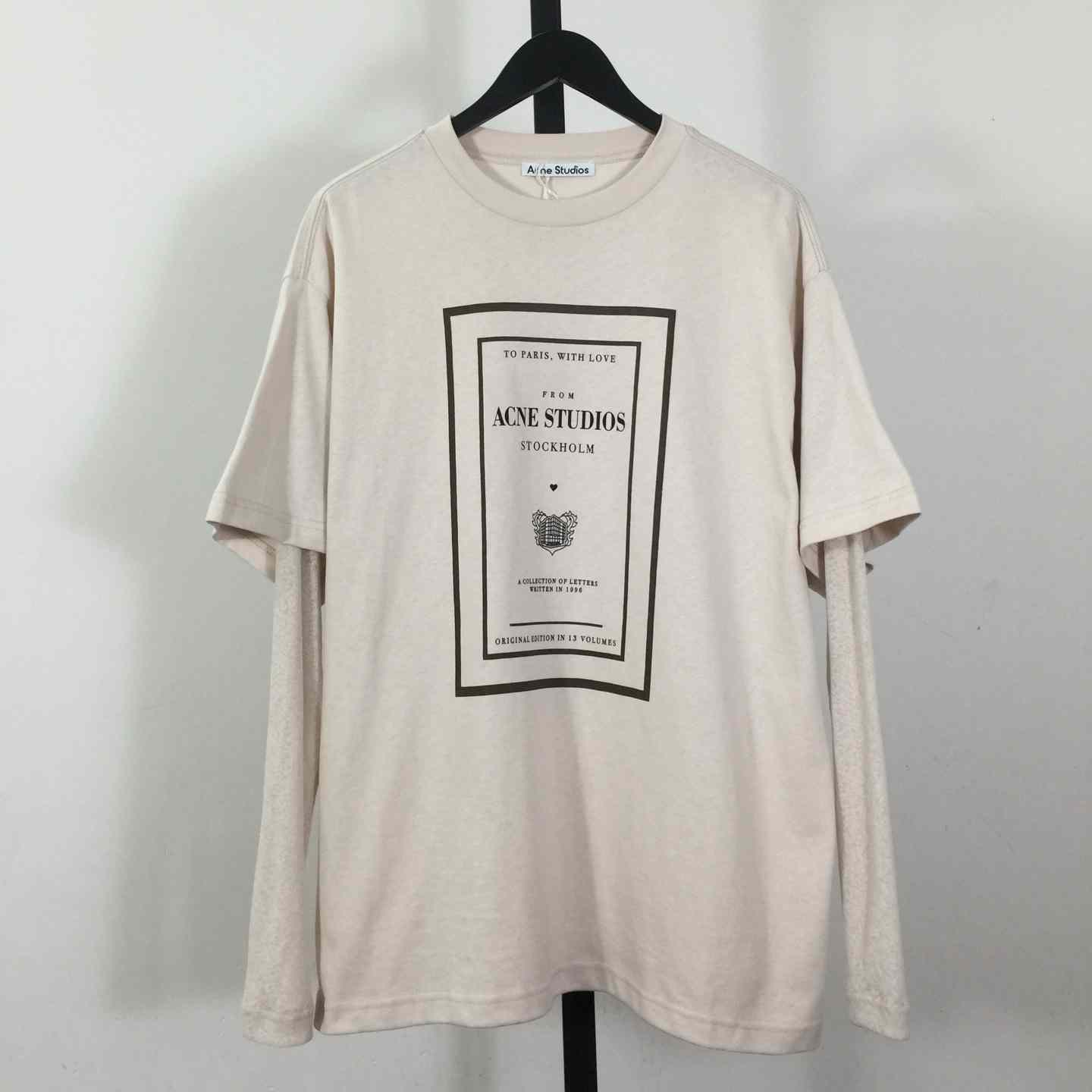 Acne Studios Layered Graphic T-shirt - DopestKickz