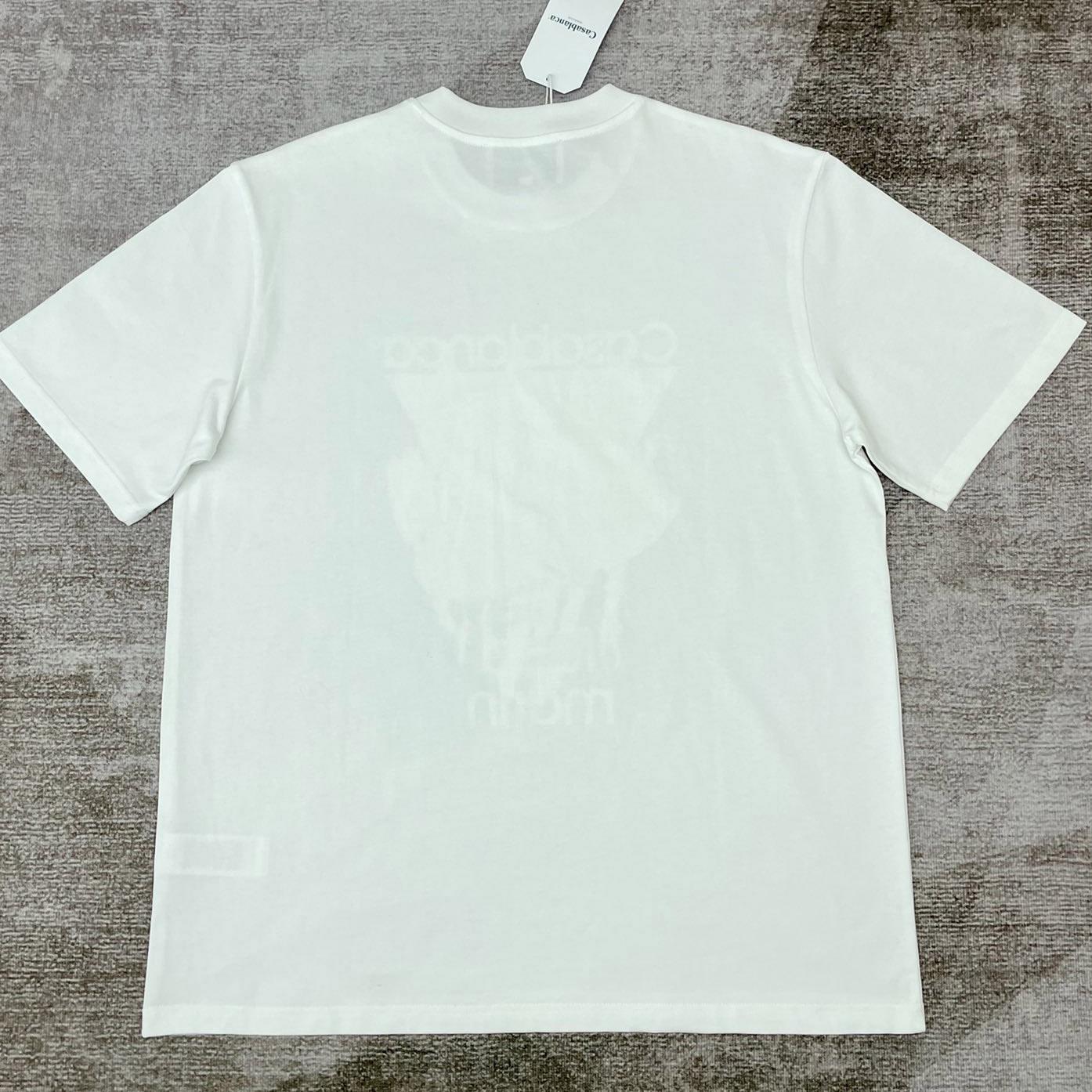 Casablanca Fond Marin T‑Shirt C493 - DopestKickz