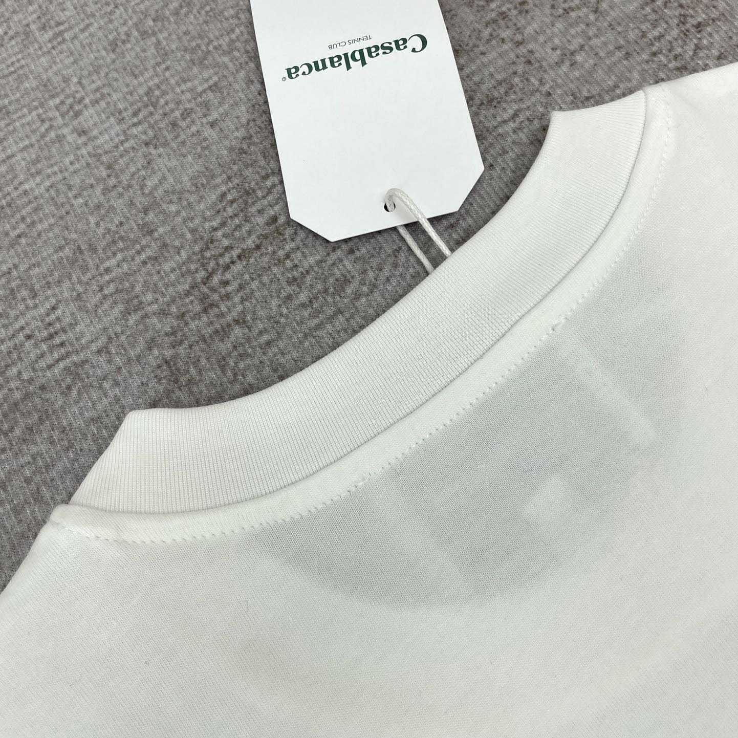 Casablanca Fond Marin T‑Shirt C493 - DopestKickz